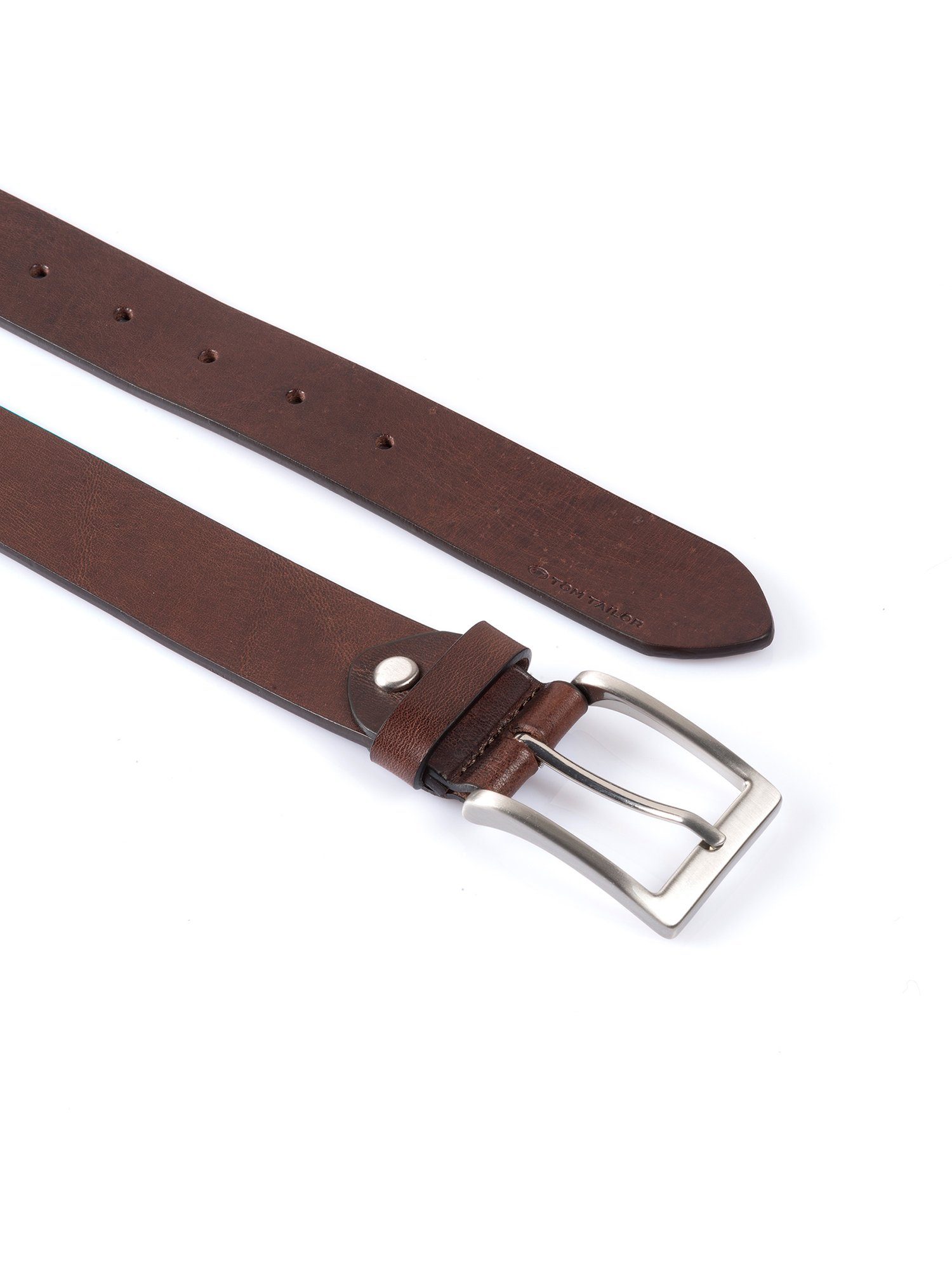 TOM TAILOR Ledergürtel All Styles Echtleder Schnalle Dornschließe