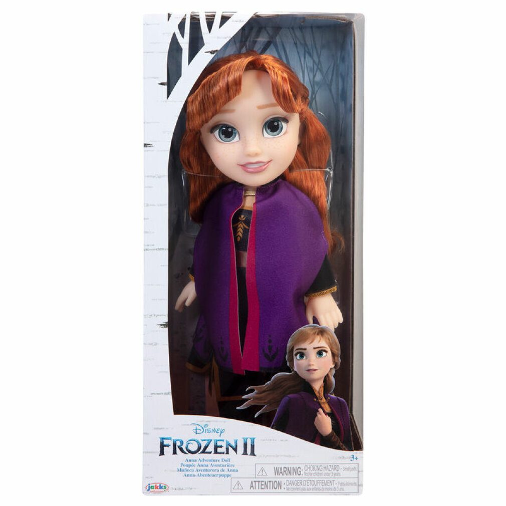 Jakks Pacific Babypuppe Disney Frozen - Anna Abenteuer Reisepuppe (38 cm)