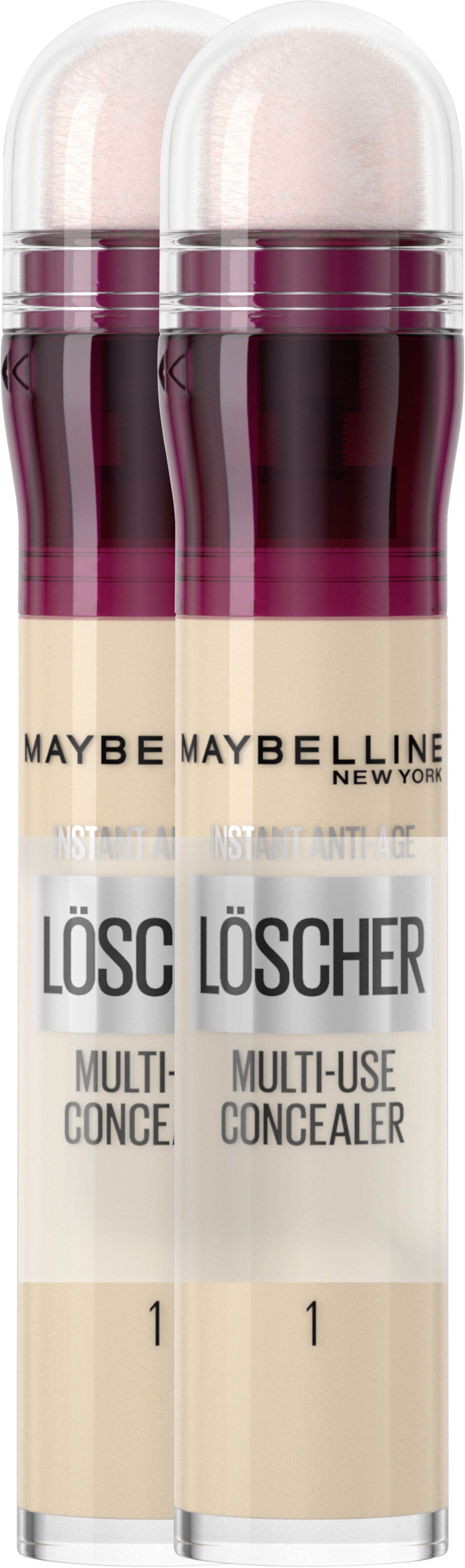 MAYBELLINE NEW YORK Concealer Instant Anti-Age Effekt, 2-tlg. 01 Light | Concealer