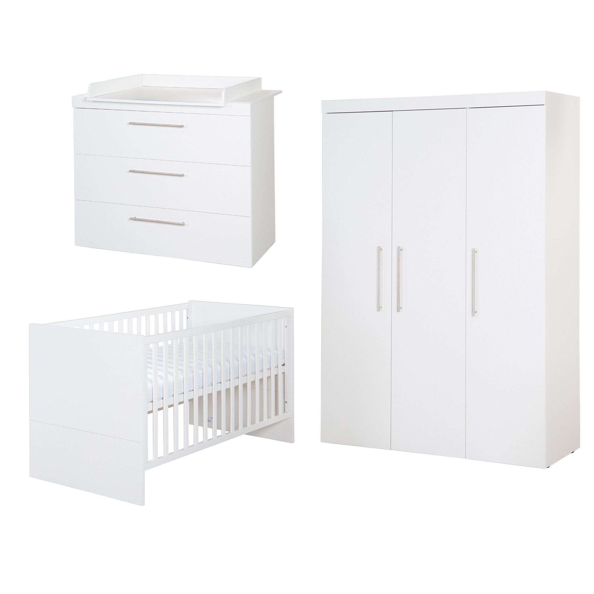 roba® Babyzimmer-Komplettset Kimi 3-teilig - Kinderzimmer günstig online kaufen