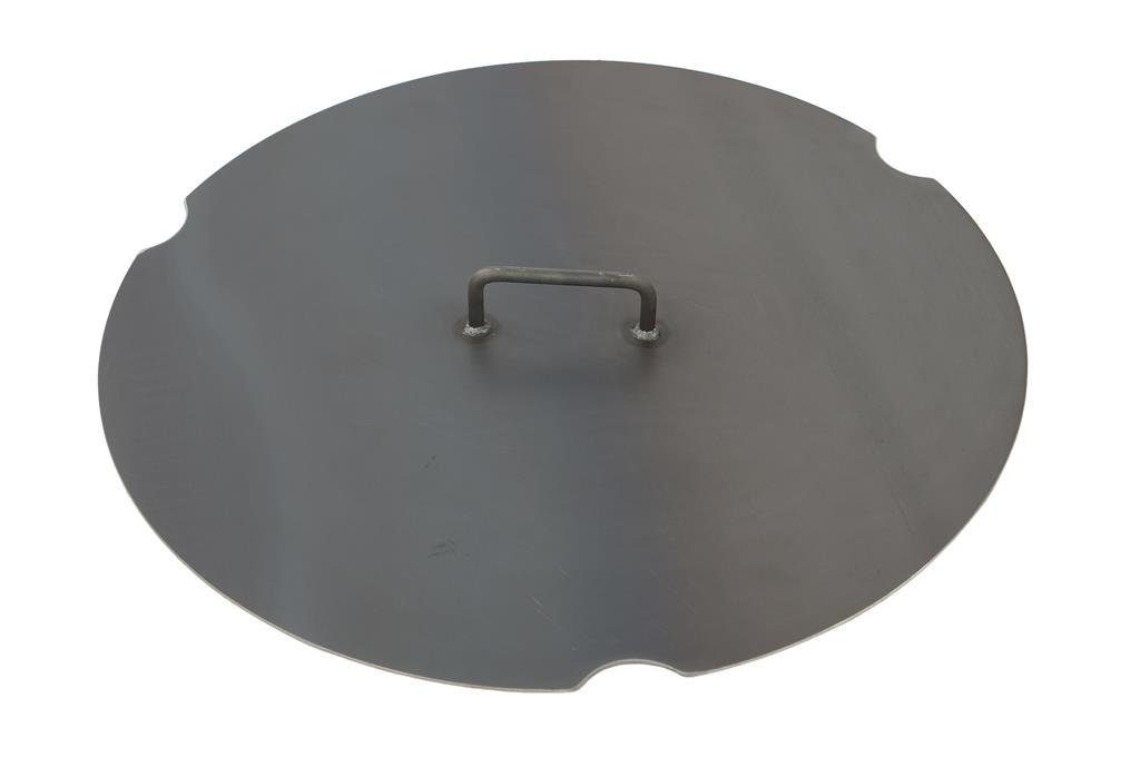 Gardener Feuerschalen-Deckel Gardener Feuerschalendeckel Ø81 cm – Robuster Schutz vor Funken, Robuster Schutzdeckel für runde Feuerschalen