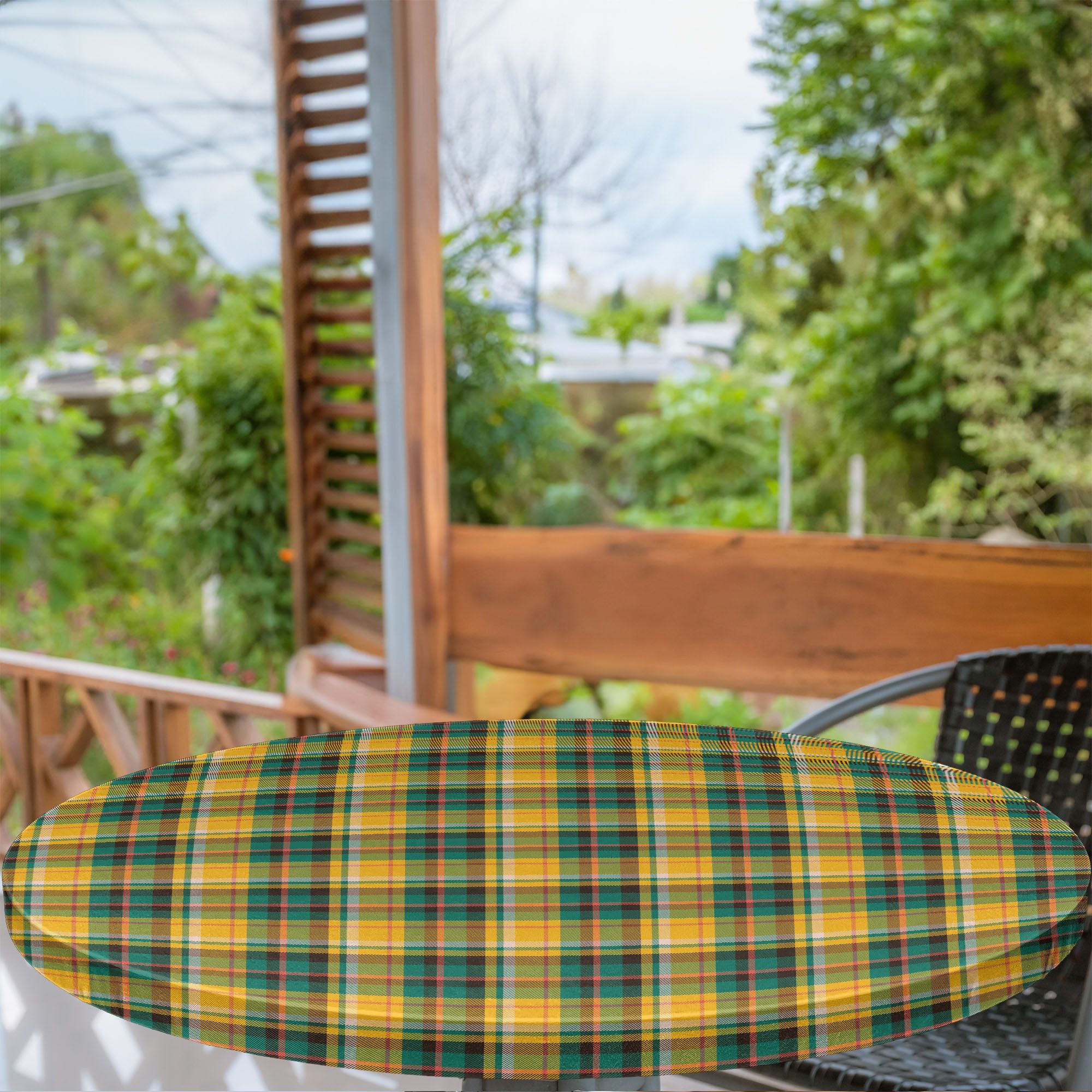 Abakuhaus Tischdecke Rundum-elastische Stofftischdecke, Schottischer Tartan günstig online kaufen