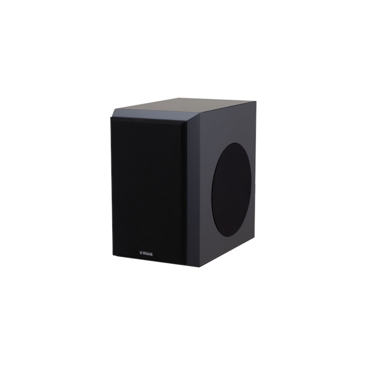 Block S-100 Drei-Wege-Bassreflex Lautsprecher (Paar) Lautsprecher schwarz