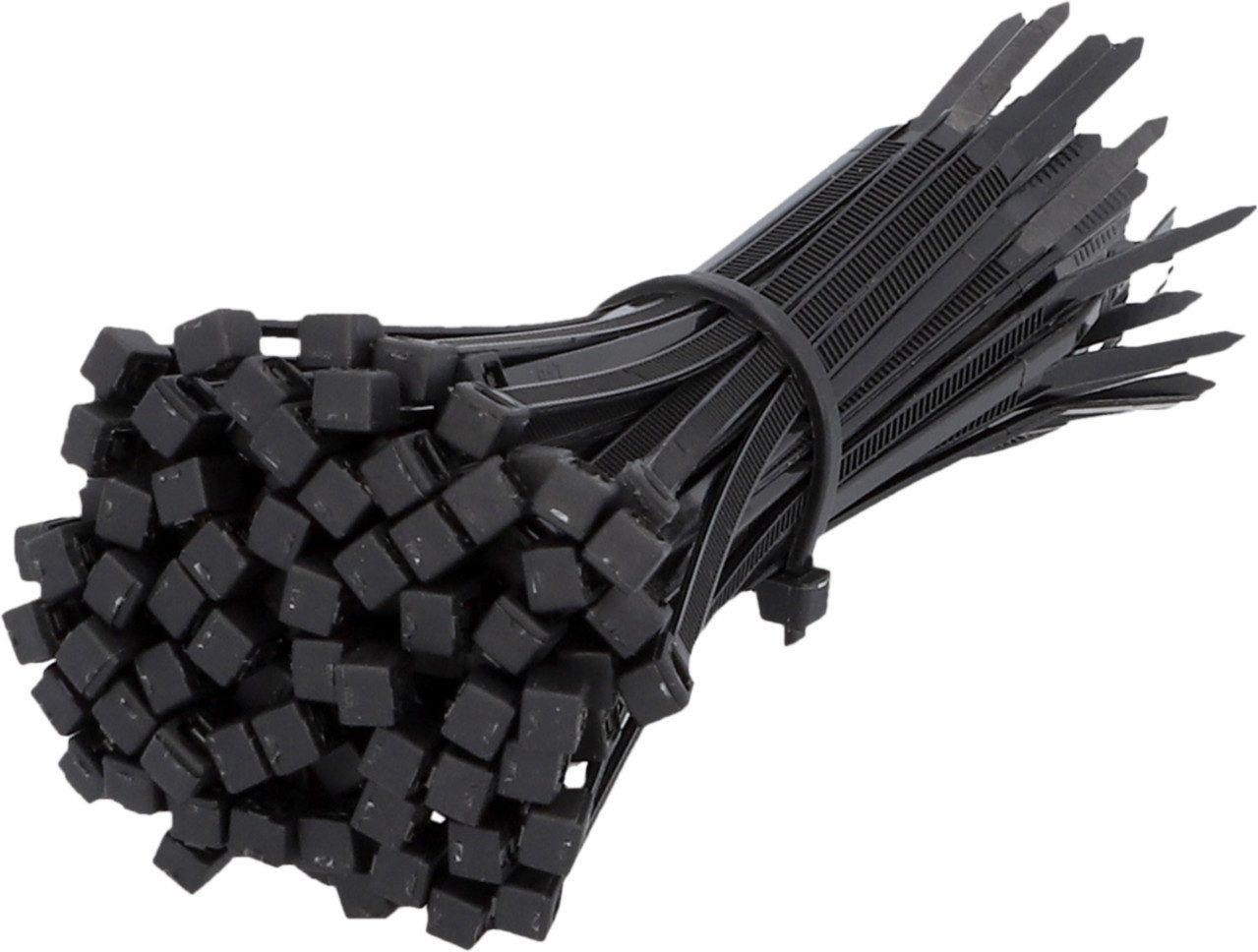 UNITEC Kabelbinder Unitec Kabelbinder 10 cm UV-beständig schwarz 100