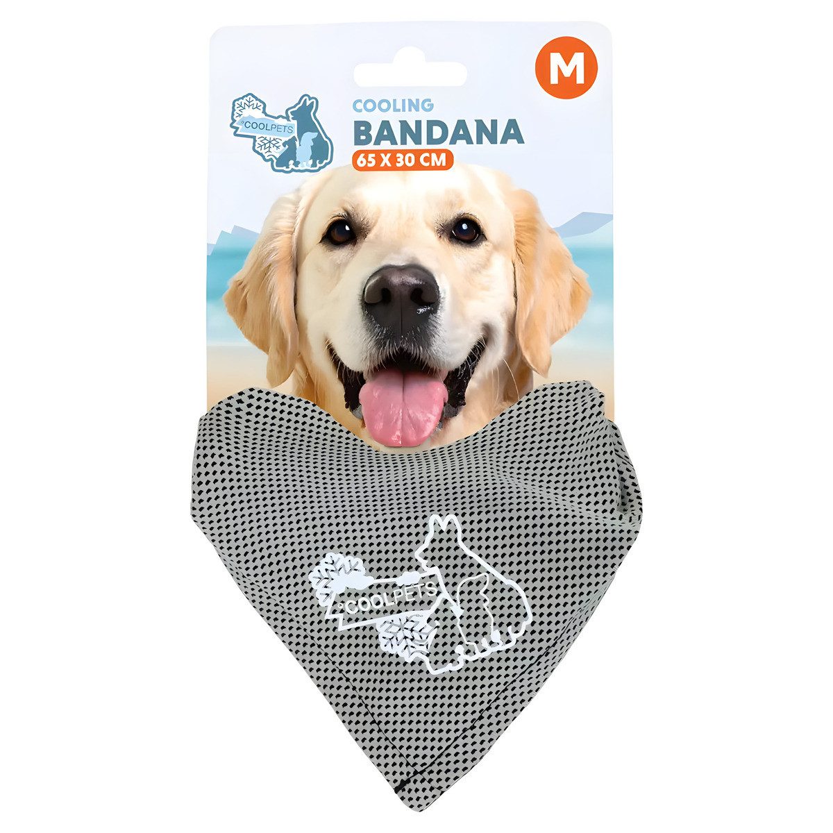 Holland Animal Care Tier-Halstuch kühlendes Halstuch Cooling Bandana beige