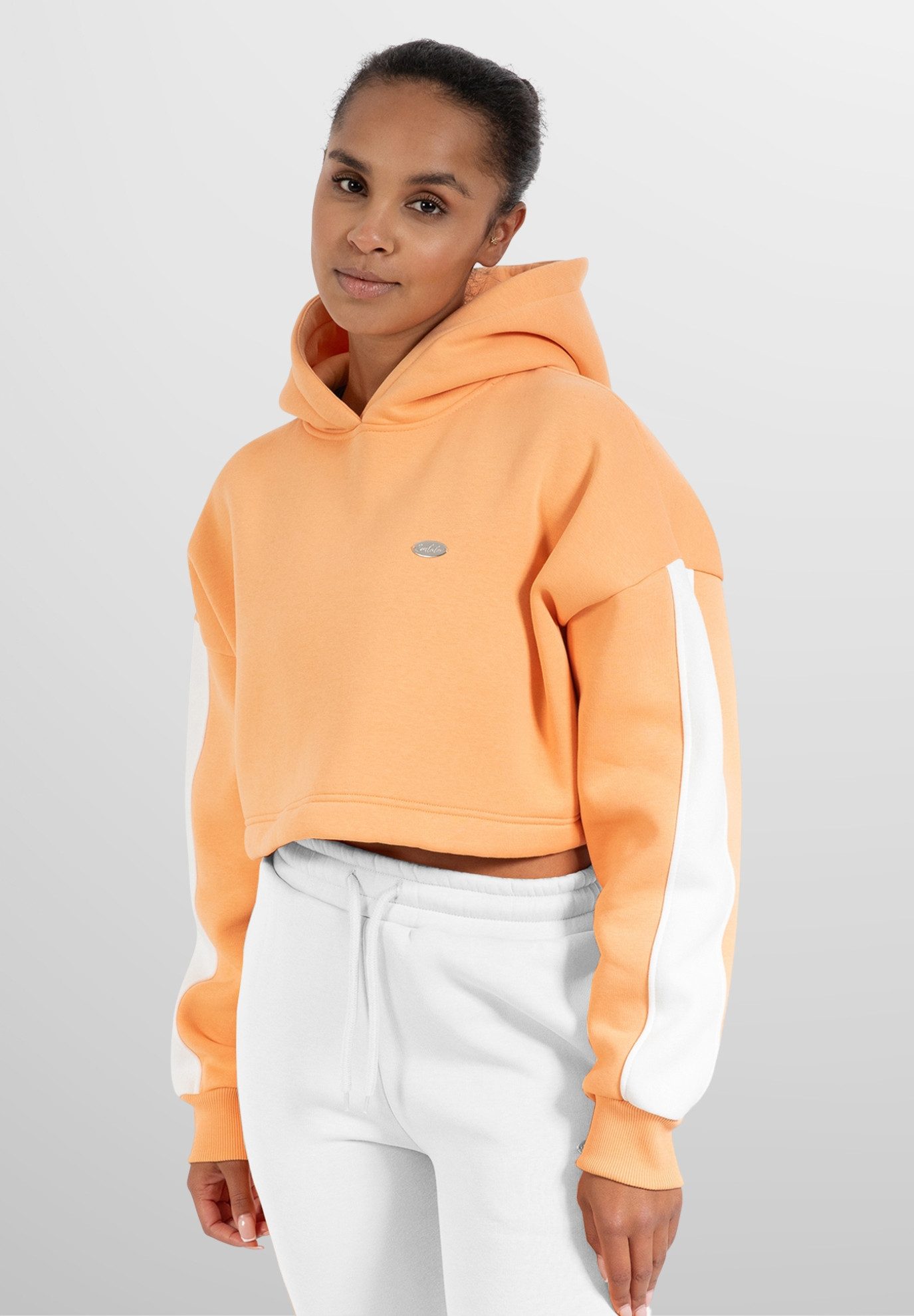 Smilodox Hoodie Amaya, Oversize Fit Crop günstig online kaufen