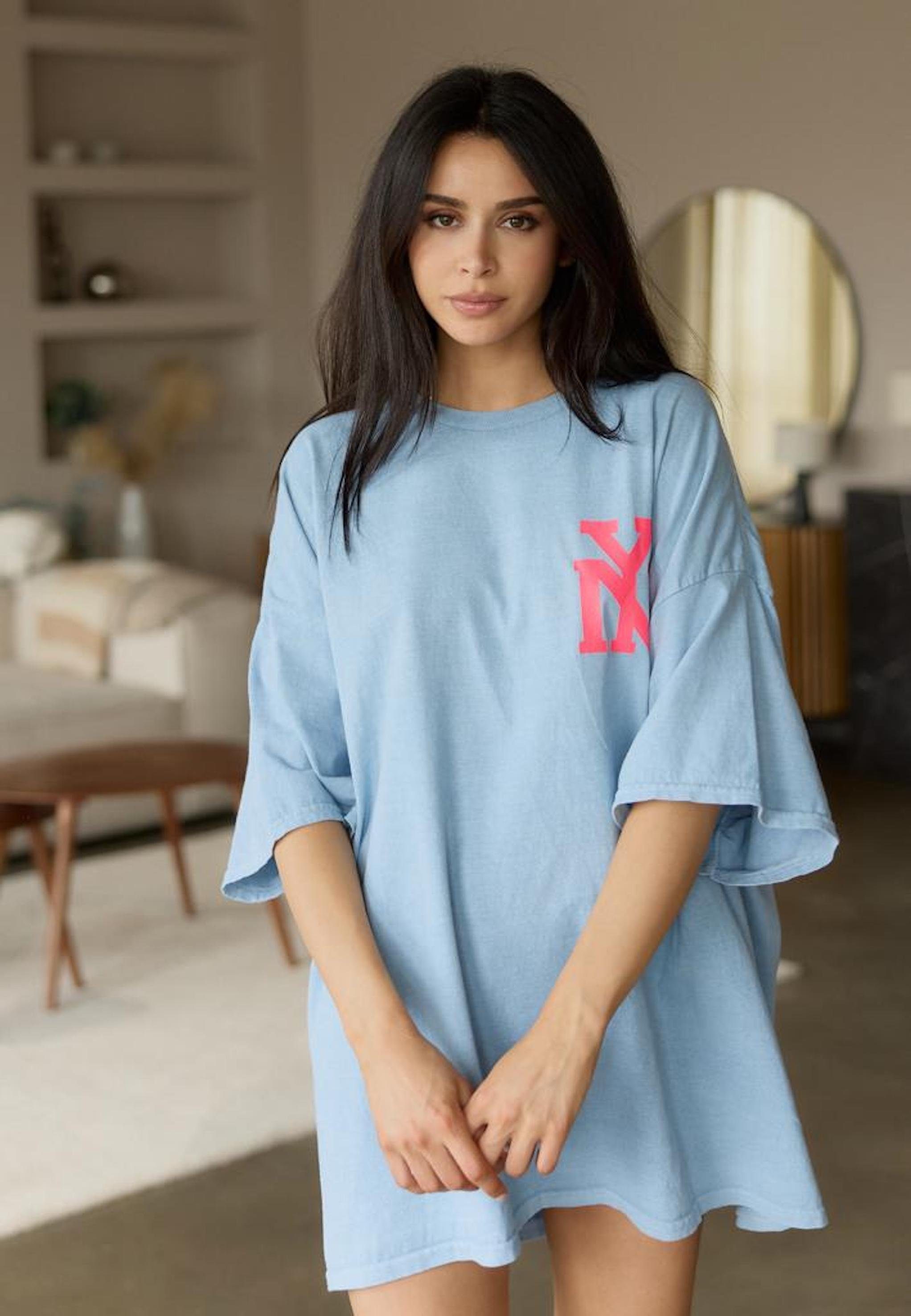Worldclassca Print-Shirt Worldclassca Oversized NY NEW günstig online kaufen