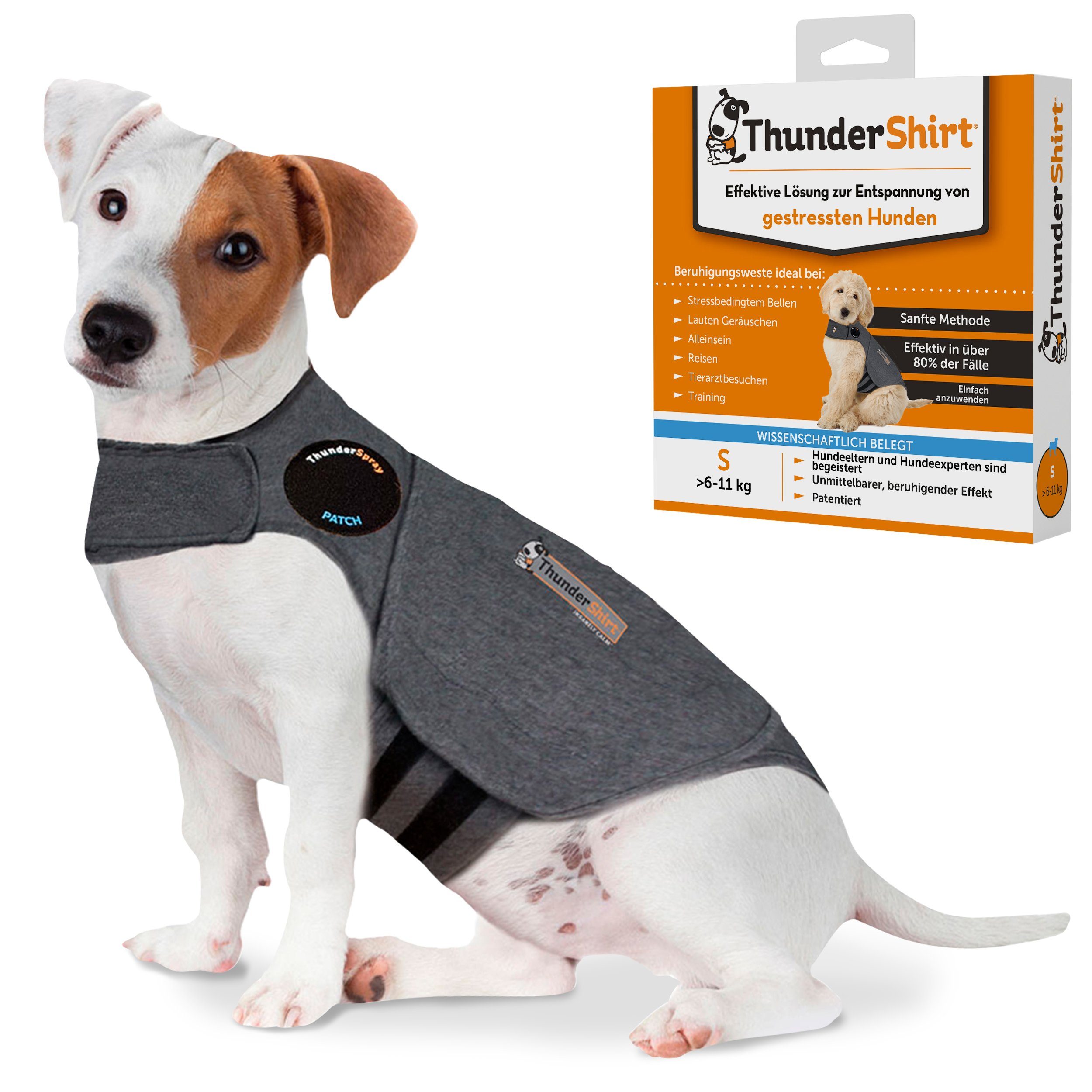 Adaptil Hunde-Halsband ThunderShirt ® - Die Beruhigungsweste für gestresste Hunde