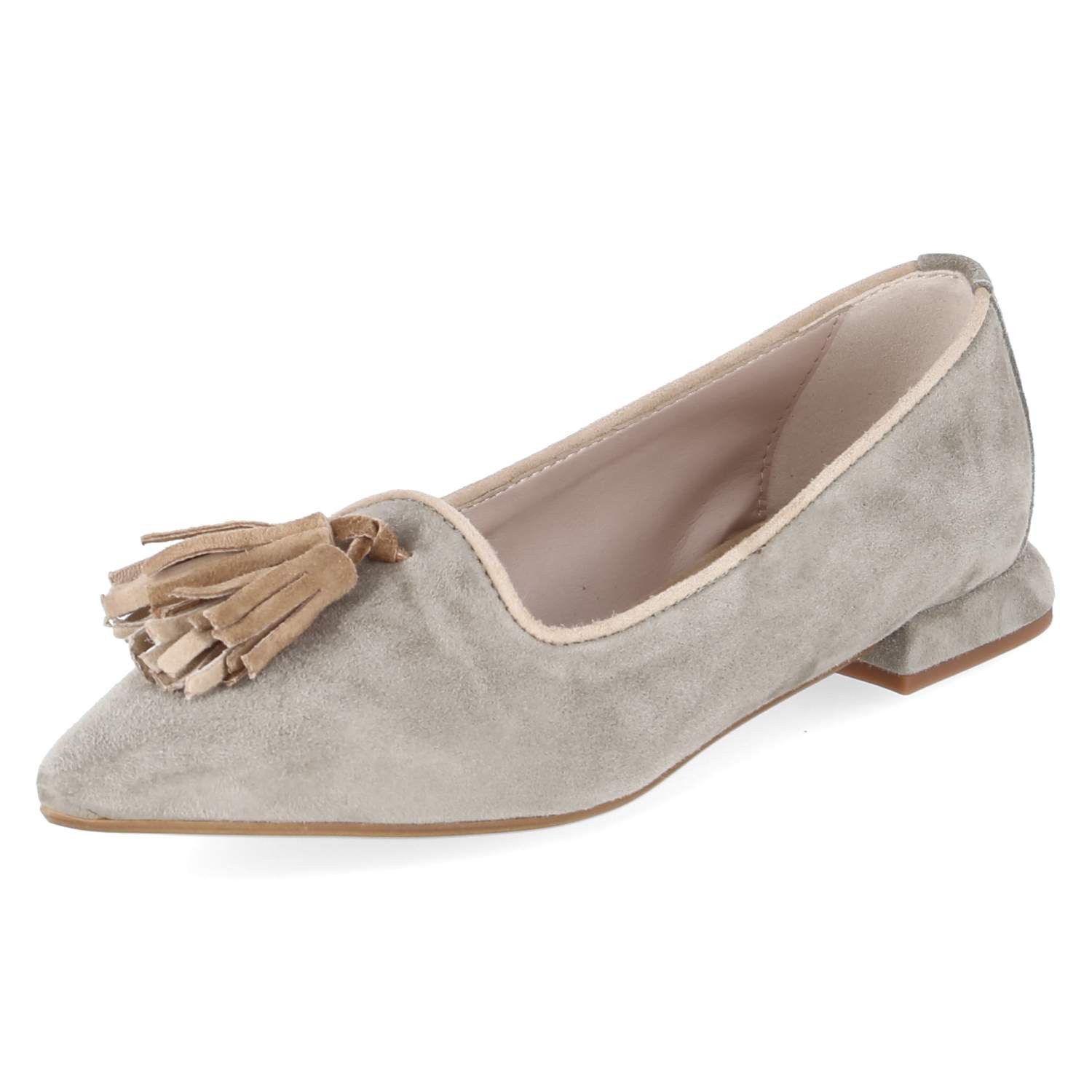 Kaerlek Kaerlek K140 SAL-CAM-CUO Damen Rauleder green Ballerina
