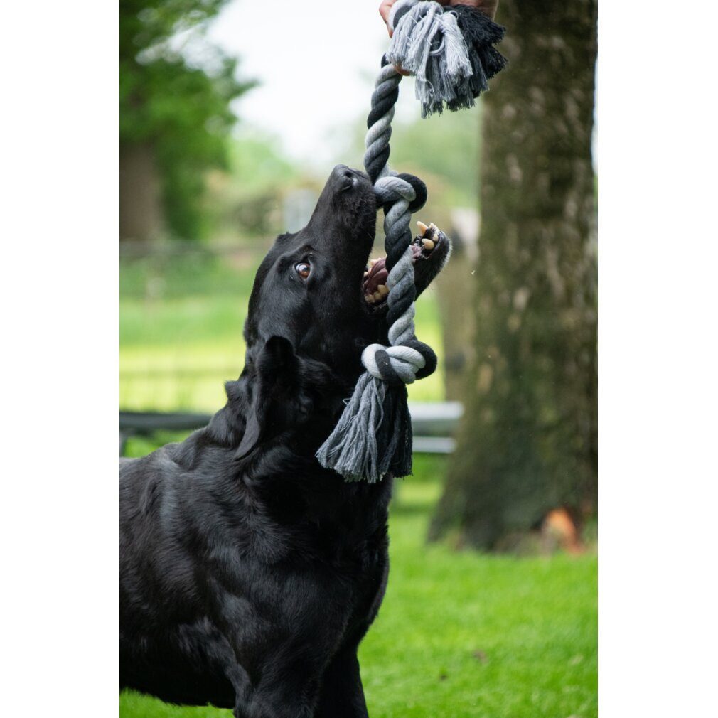 Holland Animal Care Tierquietschie Floss Toss Dental Rope 5 Knot 145 cm