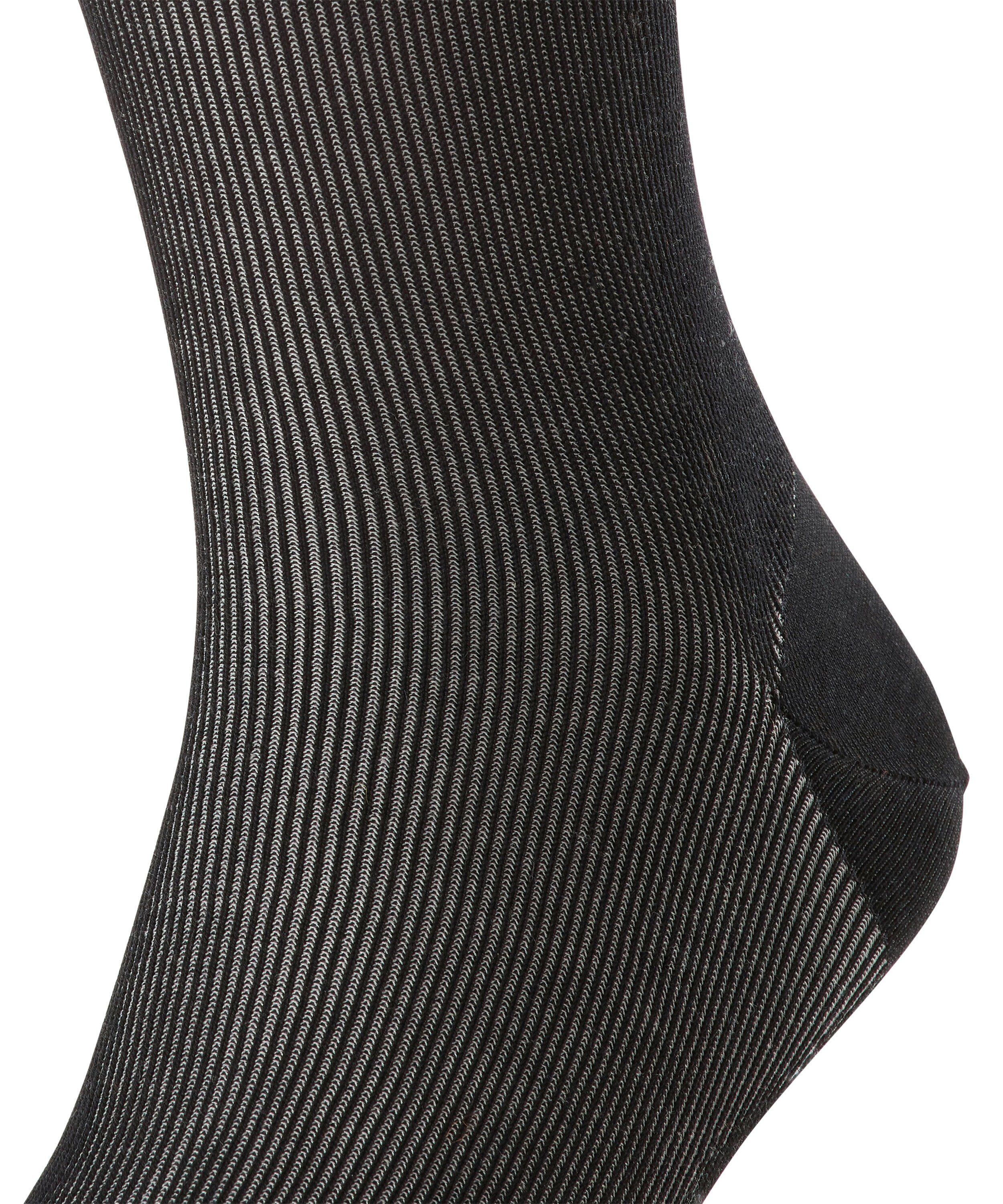 FALKE Socken Fine Shadow Socken mit feiner Rippstruktur (1-Paar) mit feiner Rippstruktur