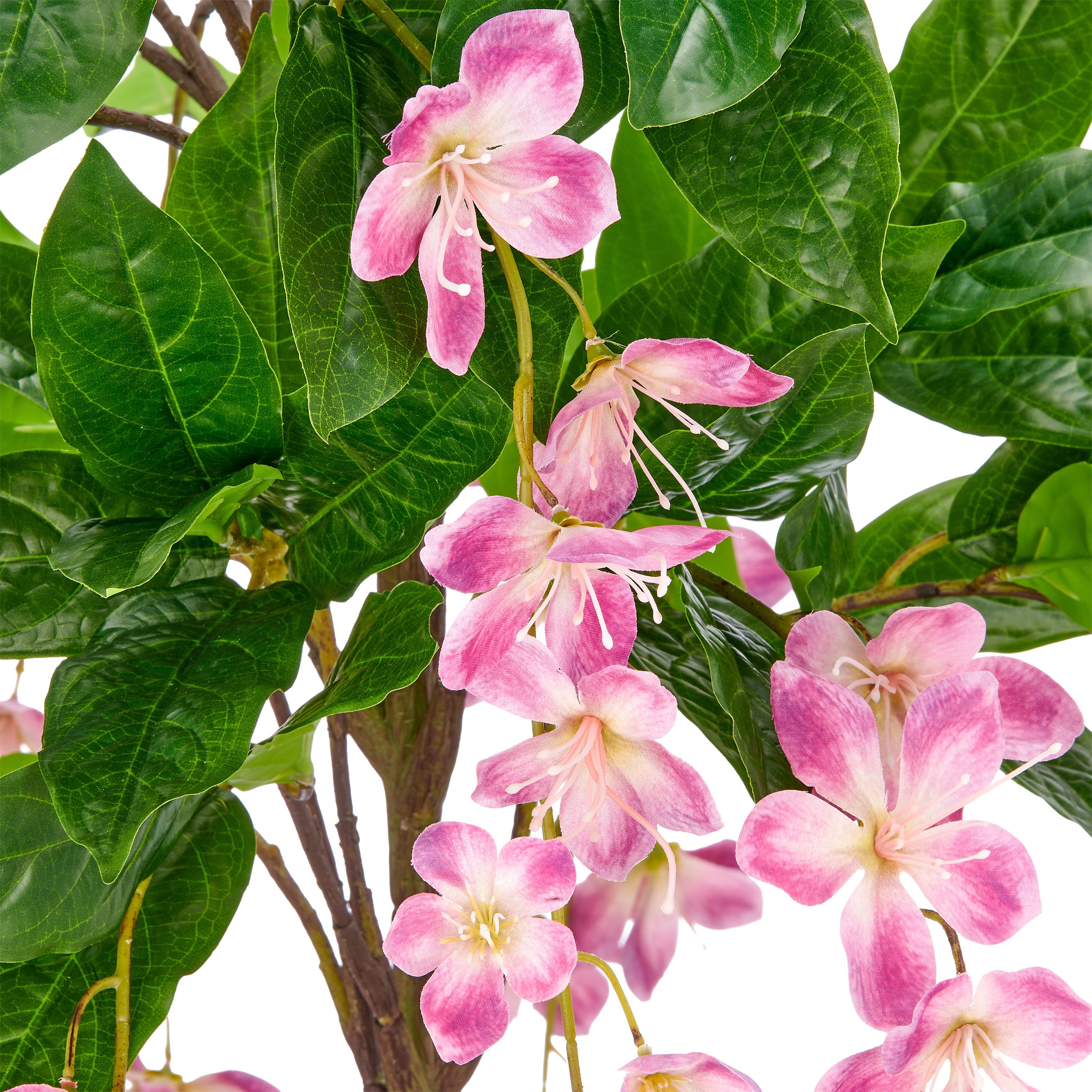 Kunstbaum Clematis, Creativ green, Höhe 160 cm, mit traumhaft schönen Blüten