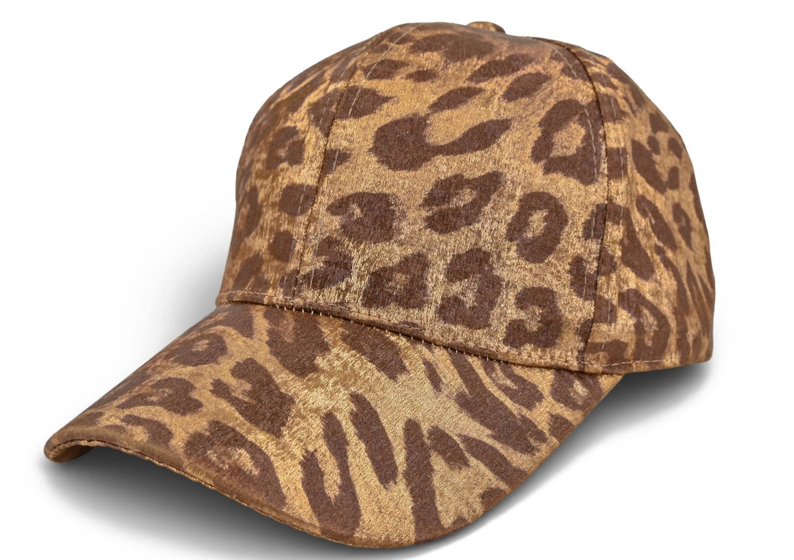 styleBREAKER Baseball Cap Baseball Cap Metallic Leo Look (1-St)