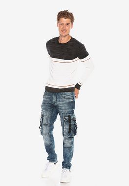 Cipo & Baxx Bequeme Jeans mit coolen Cargotaschen
