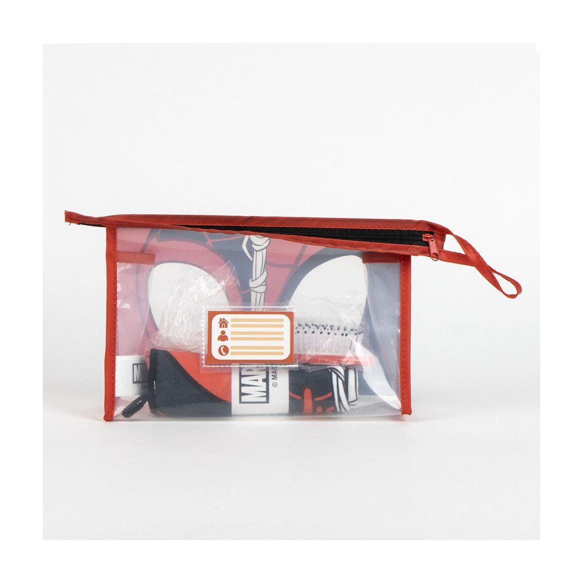 Spiderman Kulturbeutel Spiderman Spidey Hygiene-Paket-Set – Pflege für Superhelden