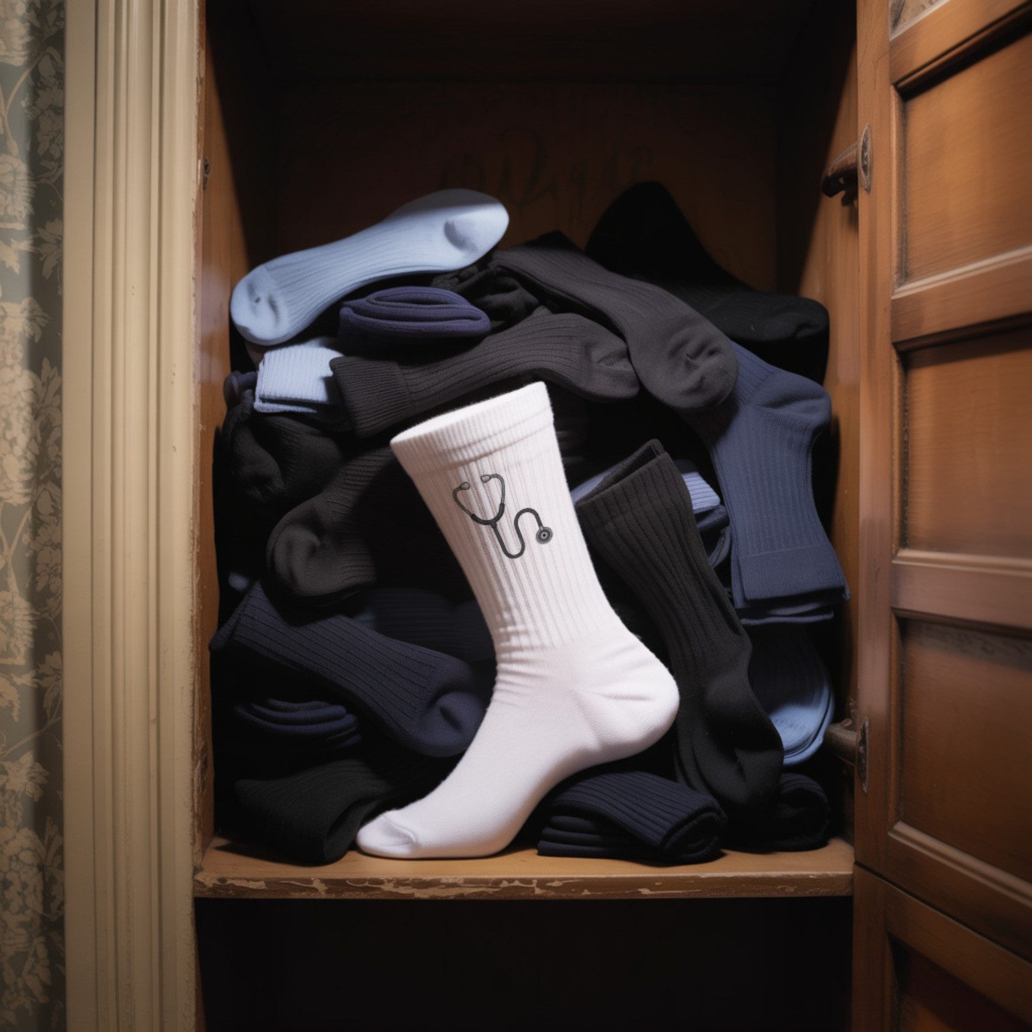 speecheese Freizeitsocken epicsocks HeartBeat Stethoskop Socken in 37-41 im günstig online kaufen