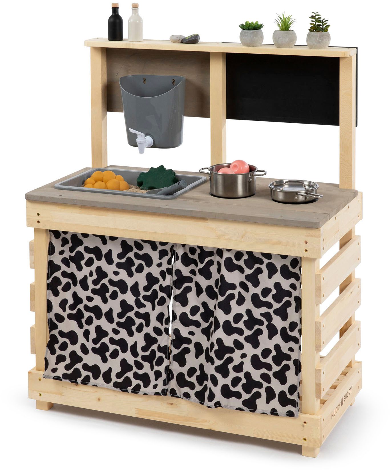 MUDDY BUDDY® Outdoor-Spielküche Big Leo Holz, günstig online kaufen