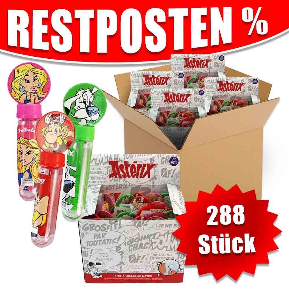 Puckator Seifenblasenspielzeug Asterix Seifenblasen im Umkarton 288x - ca. 13,5 cm