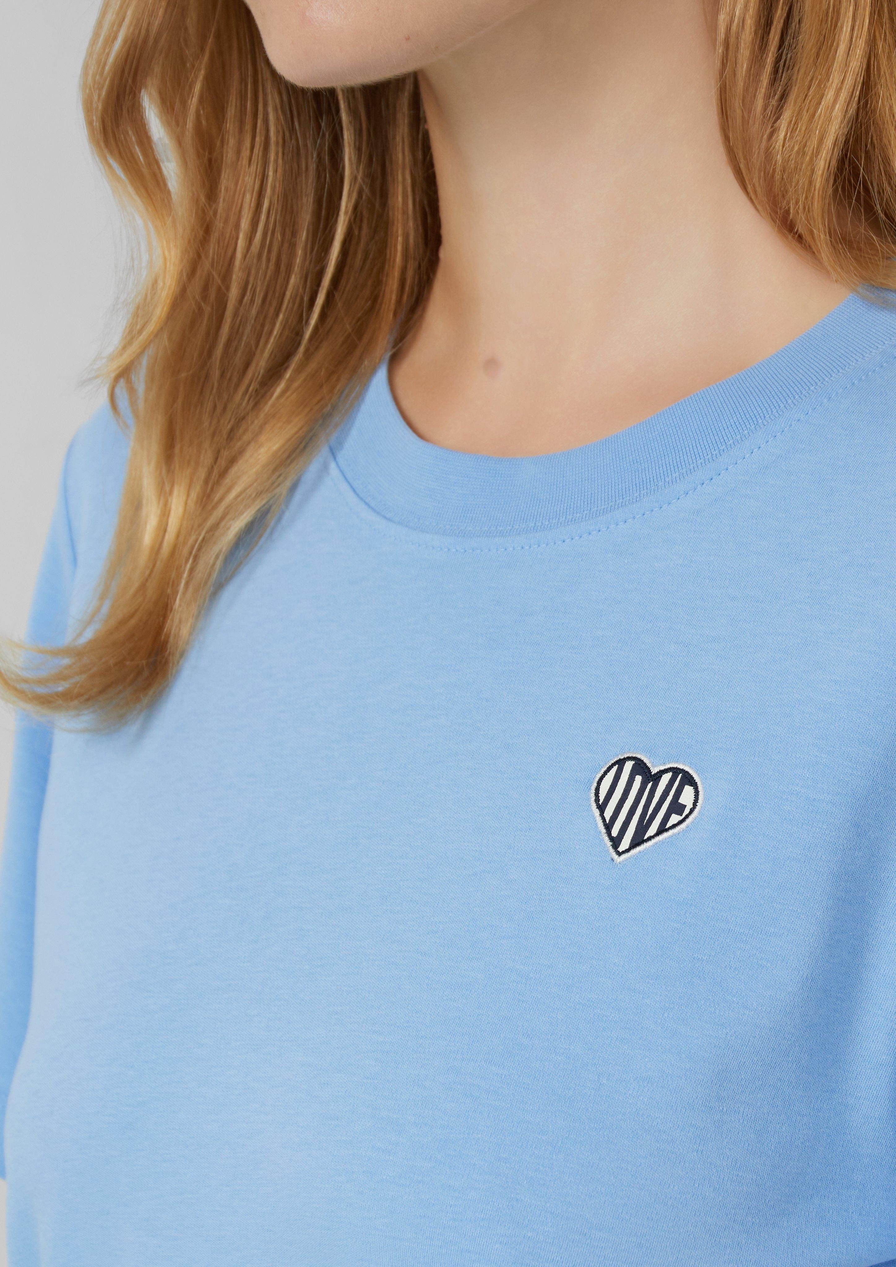 s.Oliver Kurzarmshirt T-Shirt aus Interlockjersey mit günstig online kaufen