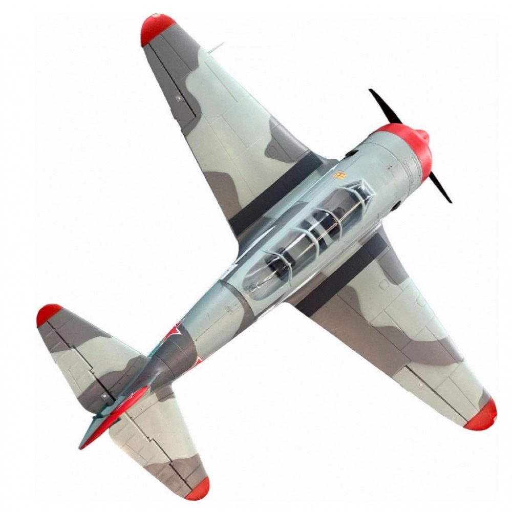 Amewi RC-Flugzeug 24101 - AMXFlight YAK-11 - grau/rot
