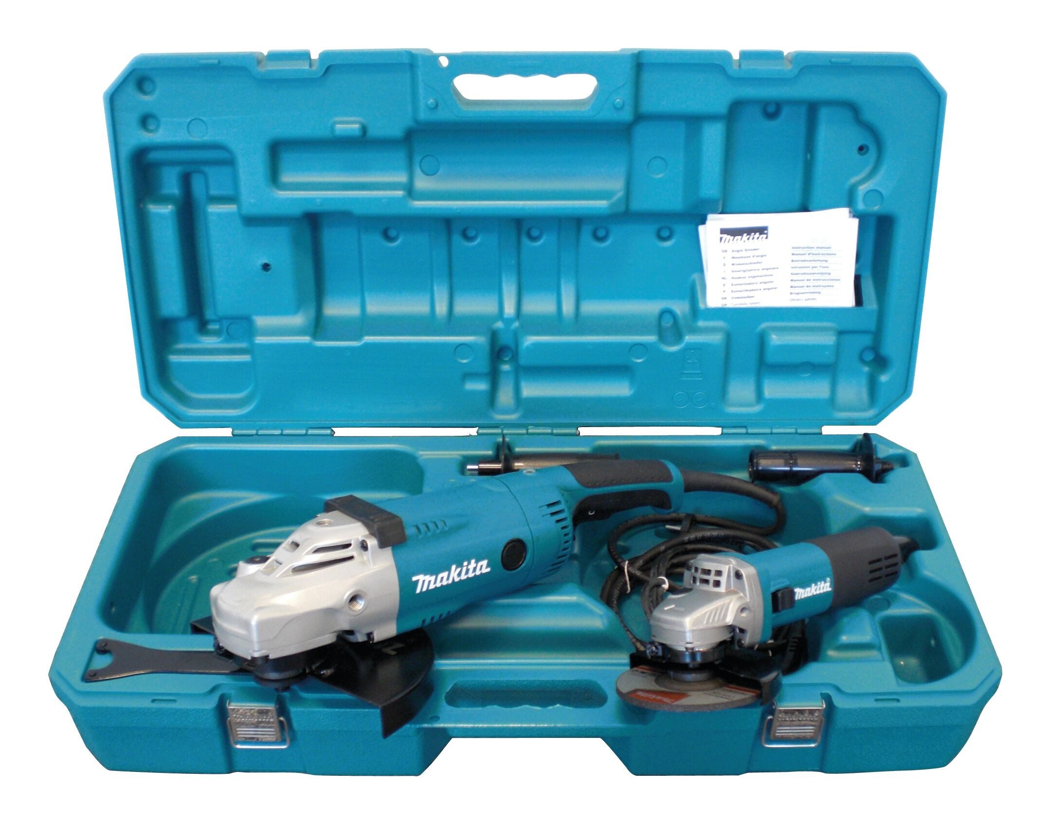 Makita Winkelschleifer, Set, DK0052G, im Transportkoffer