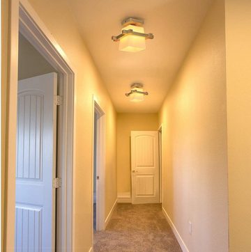 ZMH LED Pendelleuchte Holz E27 Deckenspot retro Hängelampe Esszimmer Wohnzimmer, LED wechselbar, Warmweiß