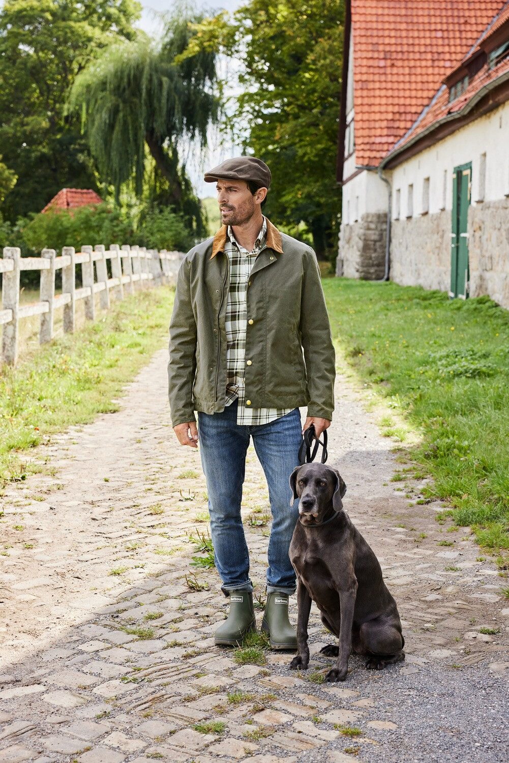 Barbour Baseball Cap Schiebermütze Finnean
