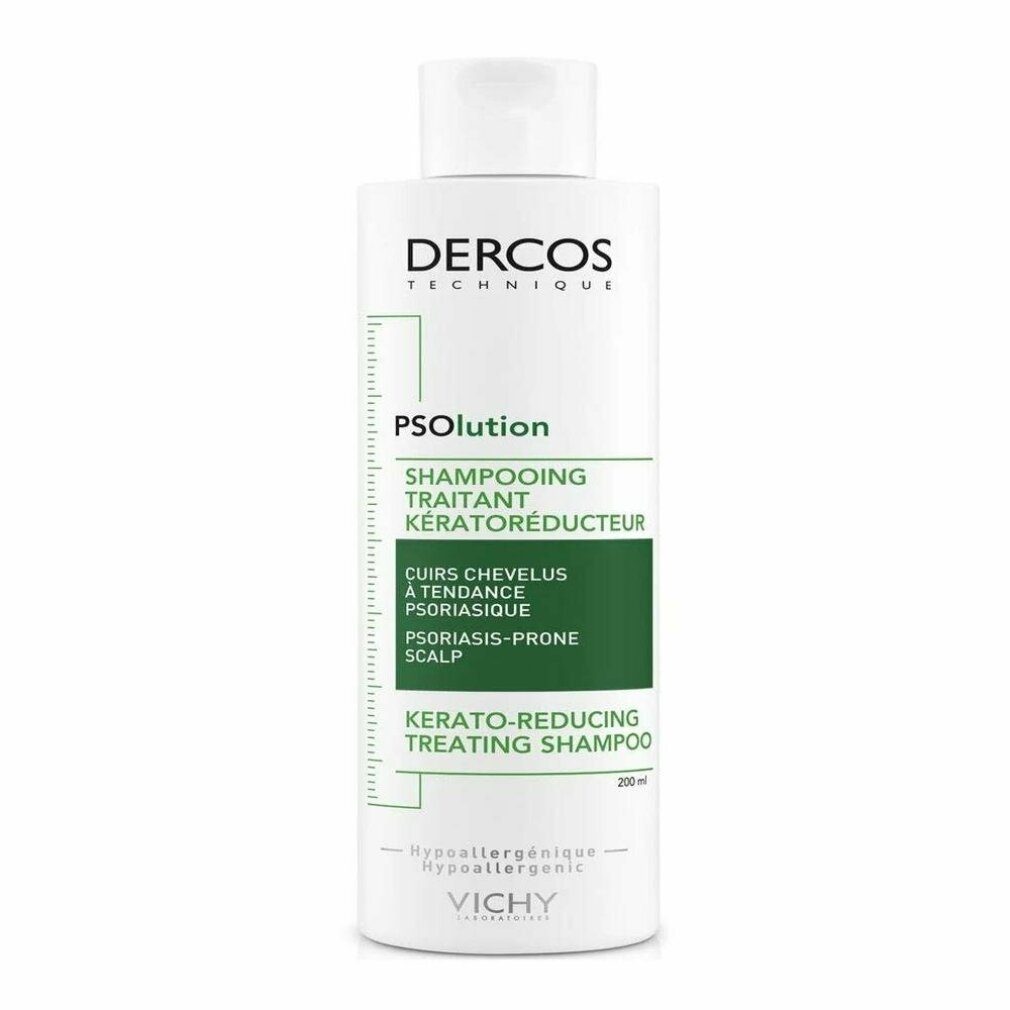 Haarshampoo Dercos Shampoo Psolution Vichy 200ml Vichy Behandlung Keratoreducing