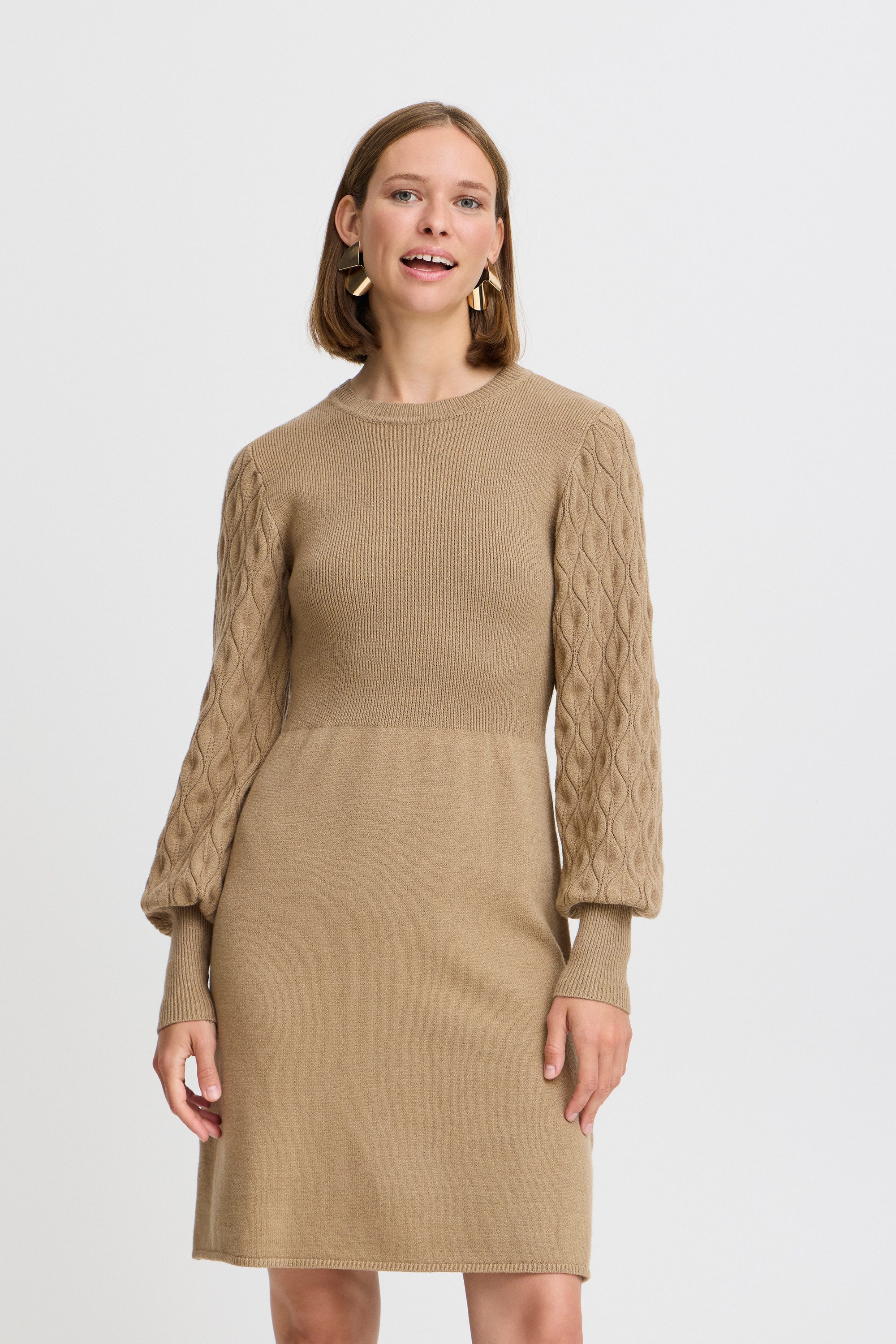 b.young Strickkleid Kleid BYNONINA