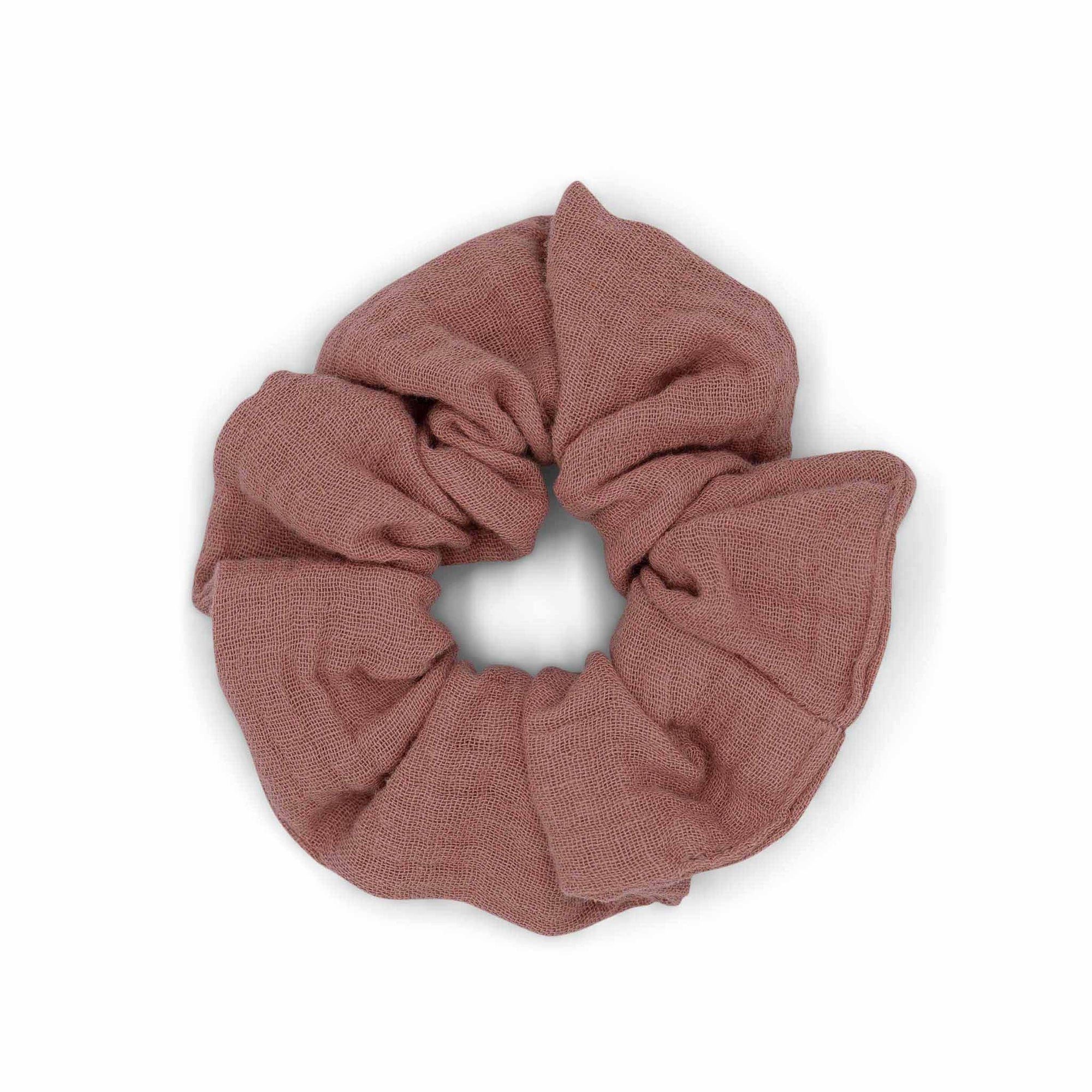 hutch&putch Haargummi Musselin-Scrunchie • Erwachsene, weniger Knickstellen und damit weniger Haarbruch