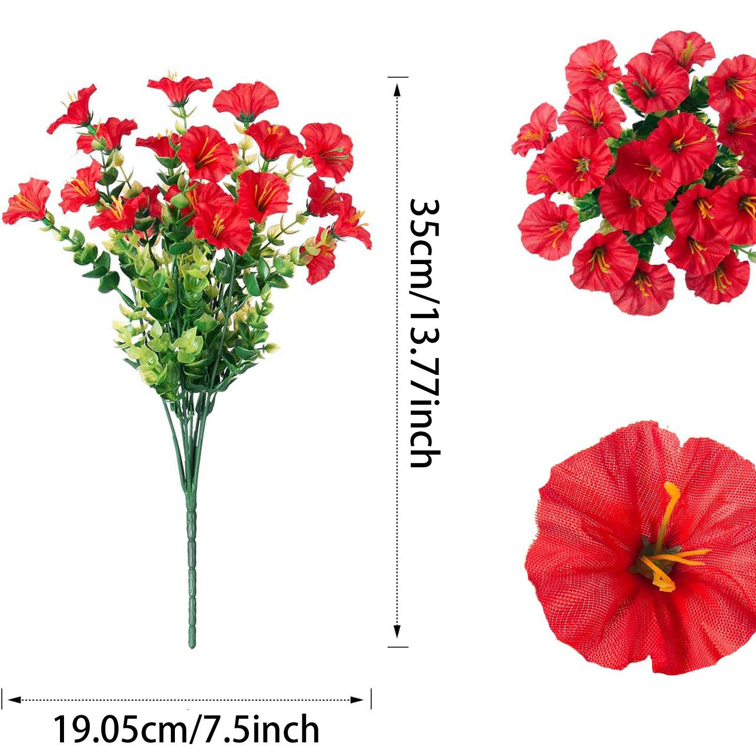 Kunstblumenstrauß Künstliche Blumen Balkon Kunstblumen Outdoor günstig online kaufen