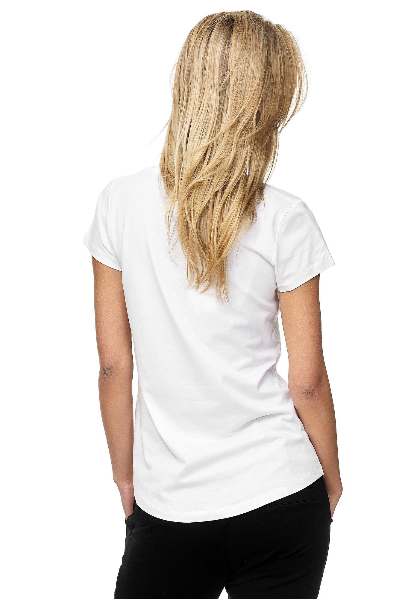 Damen Shirts Decay T-Shirt mit coolem Frontprint