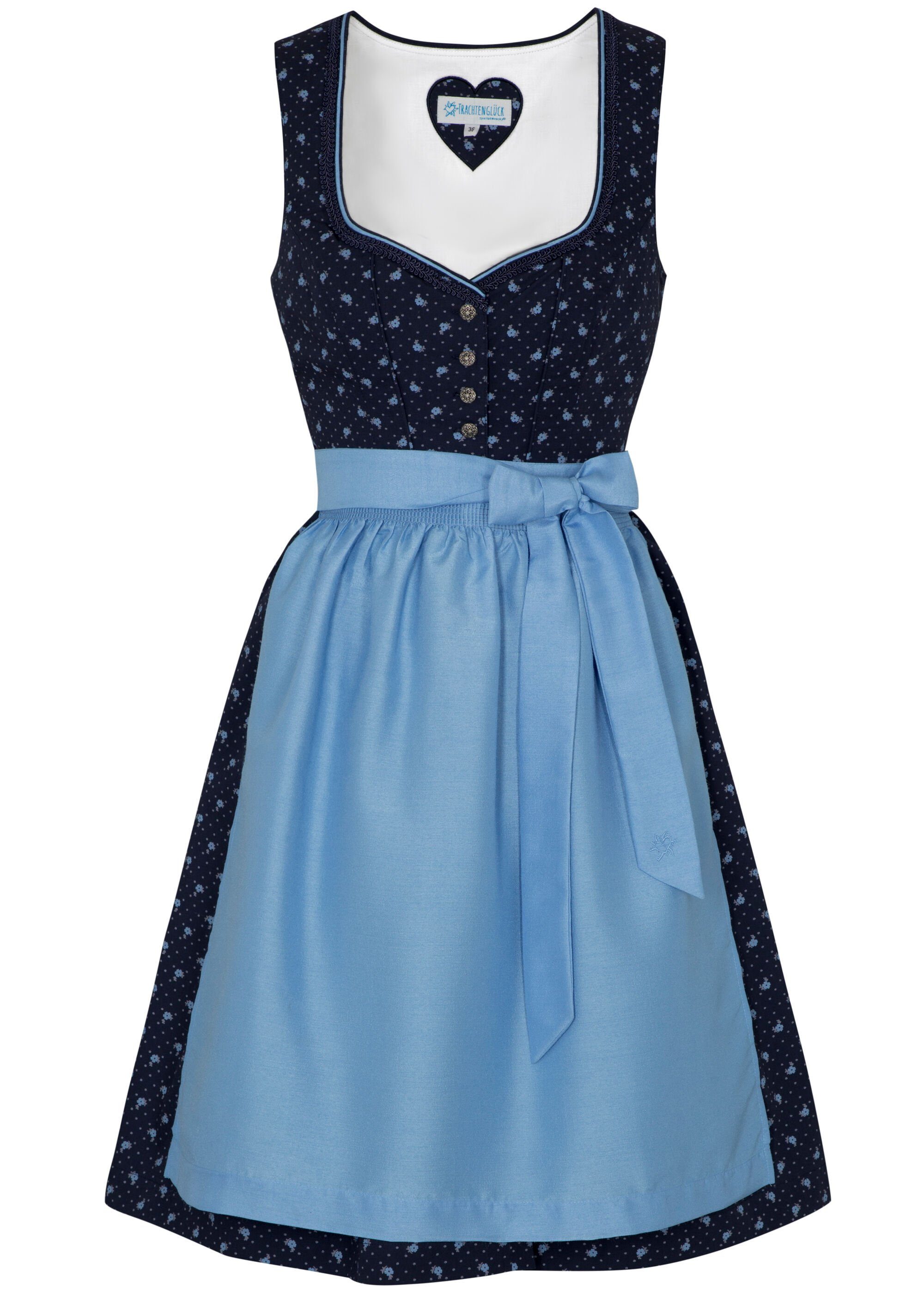 Spieth & Wensky Dirndl TG-Daiding (1-tlg) mit Metallknöpfe günstig online kaufen