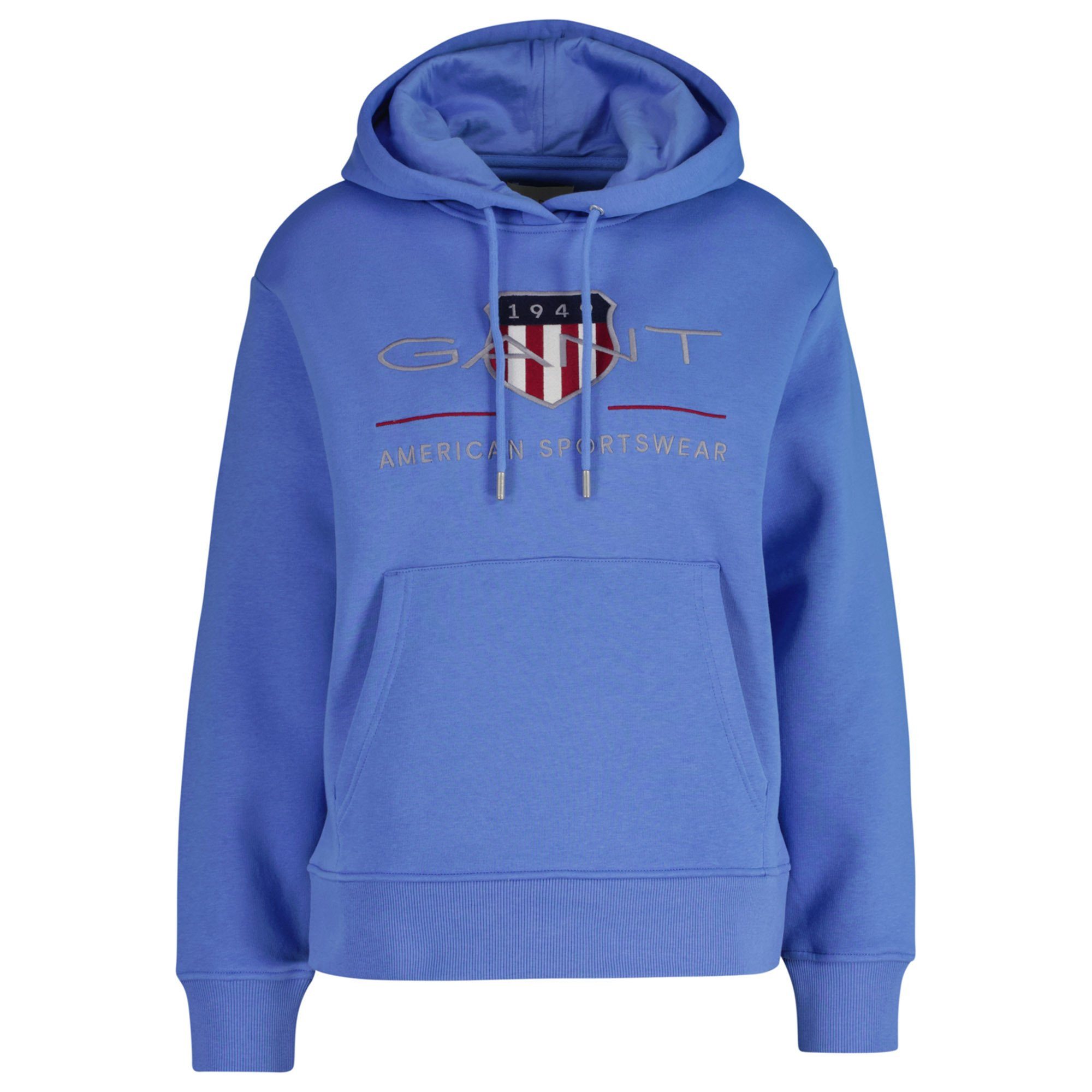Gant Sweater Damen Sweatshirt Baumwolle Archive Shield Hoodie günstig online kaufen