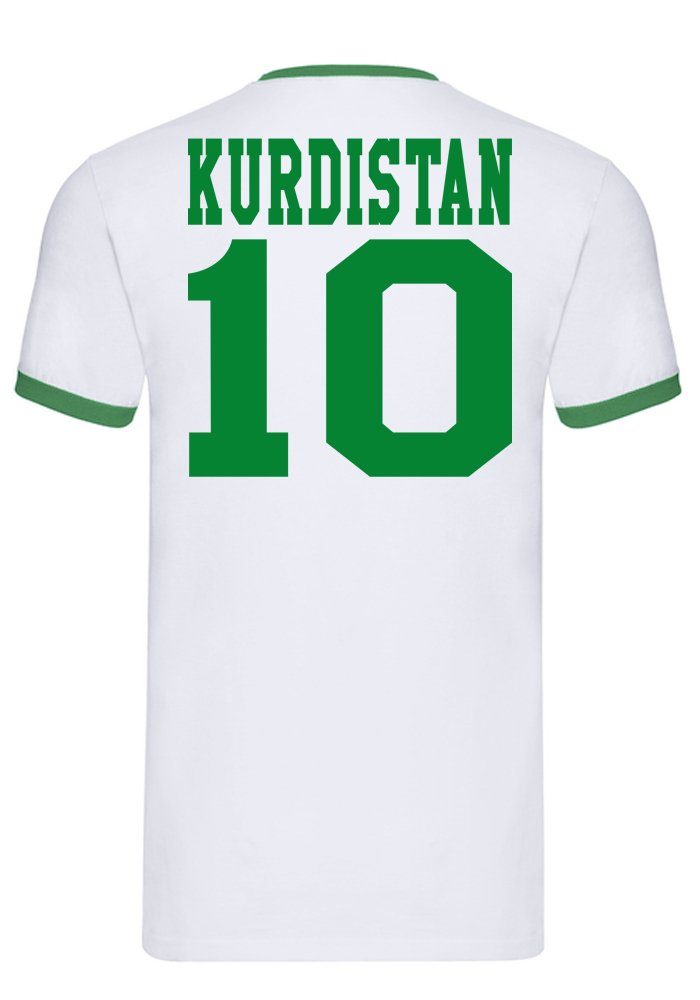 Blondie & Handball Sport Herren T-Shirt Kurdistan Meister Fußball Brownie Trikot WM