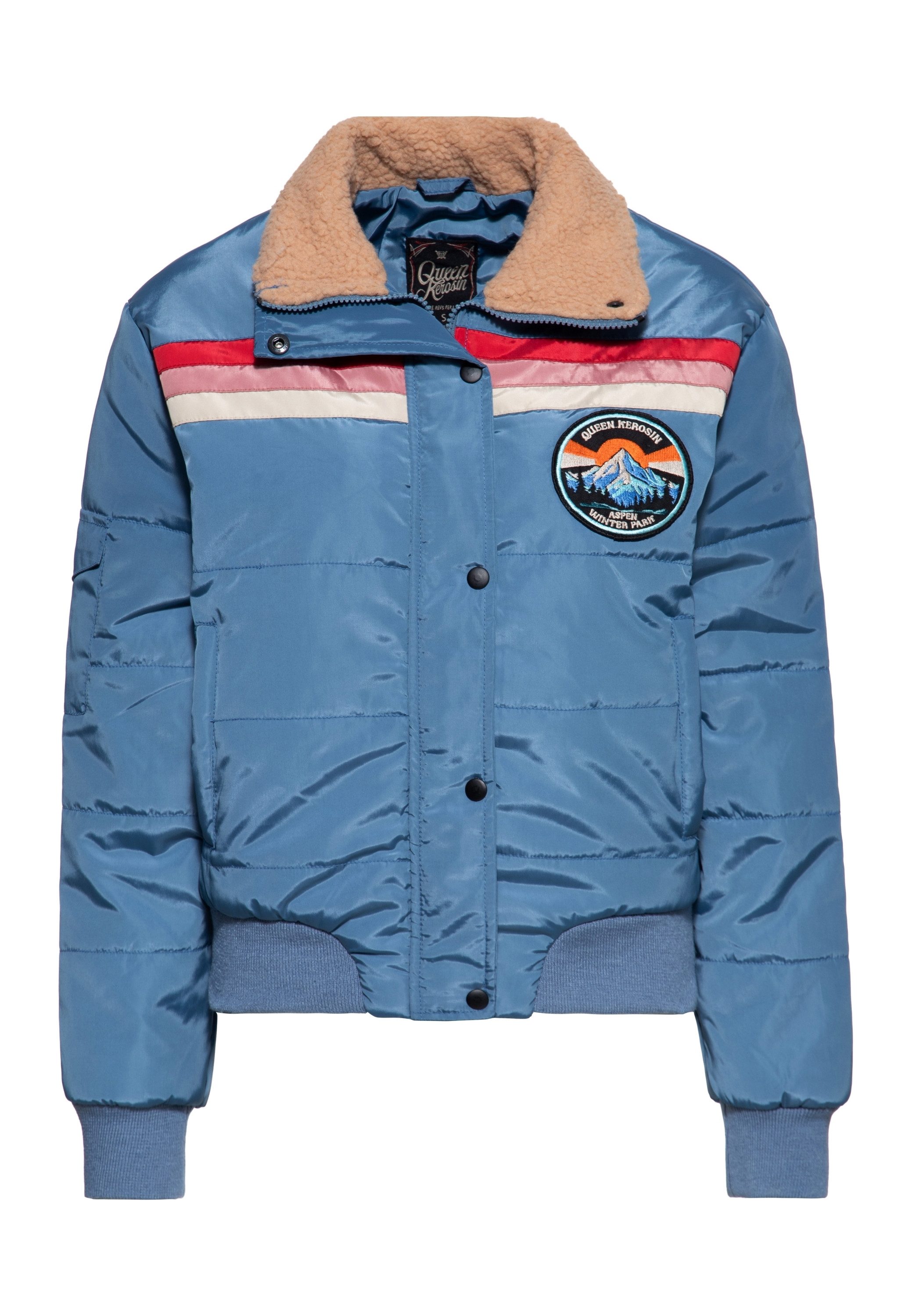 QueenKerosin Winterjacke Aspen Winter Park (1-St) im Retro-Look