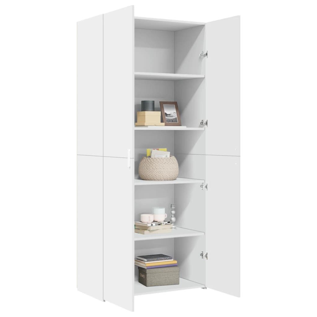 vidaXL Highboard Highboard Weiß 80x42,5x185 cm günstig online kaufen