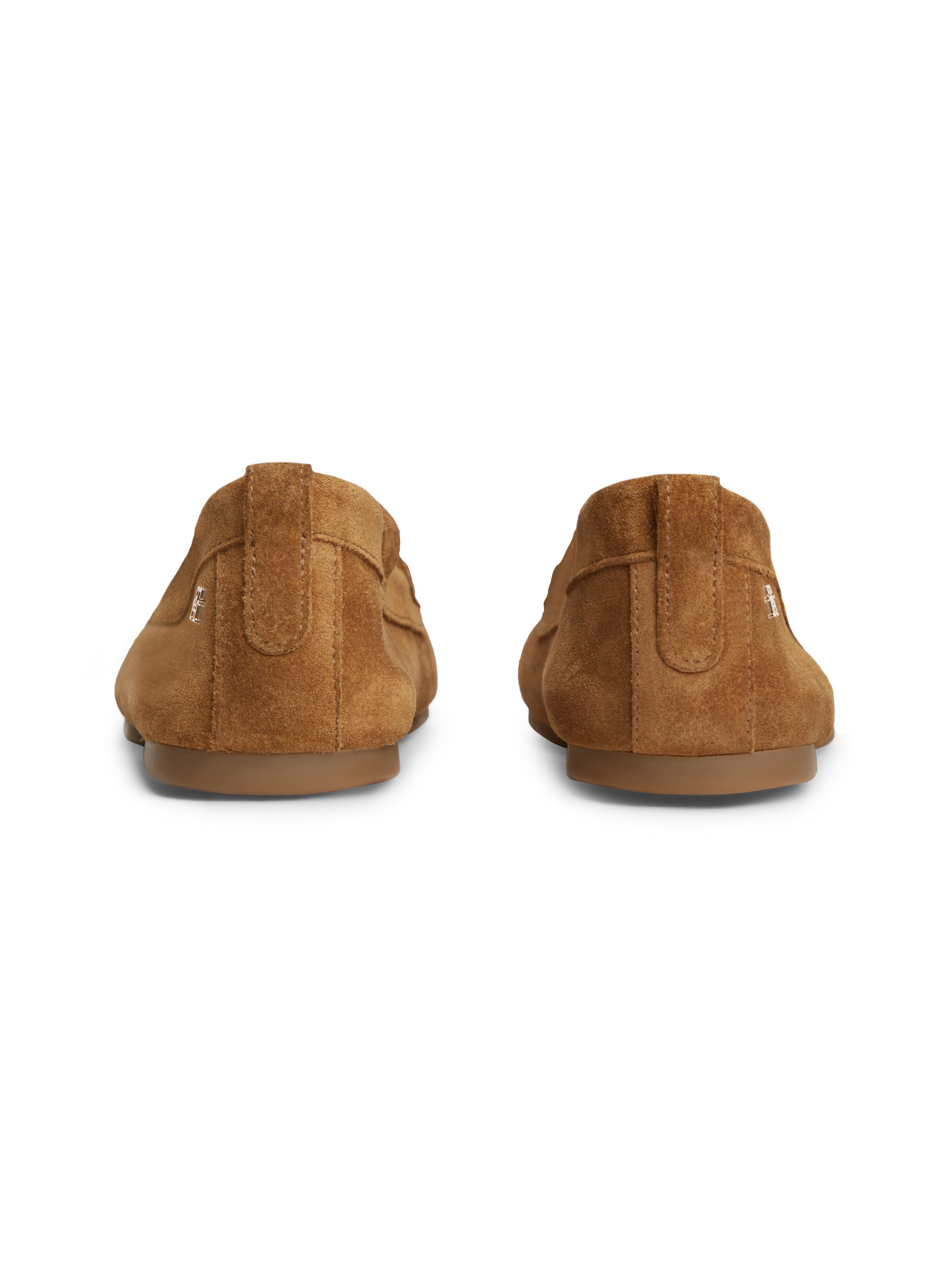Tommy Hilfiger TH FLEX SUEDE LOAFER BALLERINA Loafer Schlupfschuh, Slipper, Pennyloafer im Mokassin-Stil