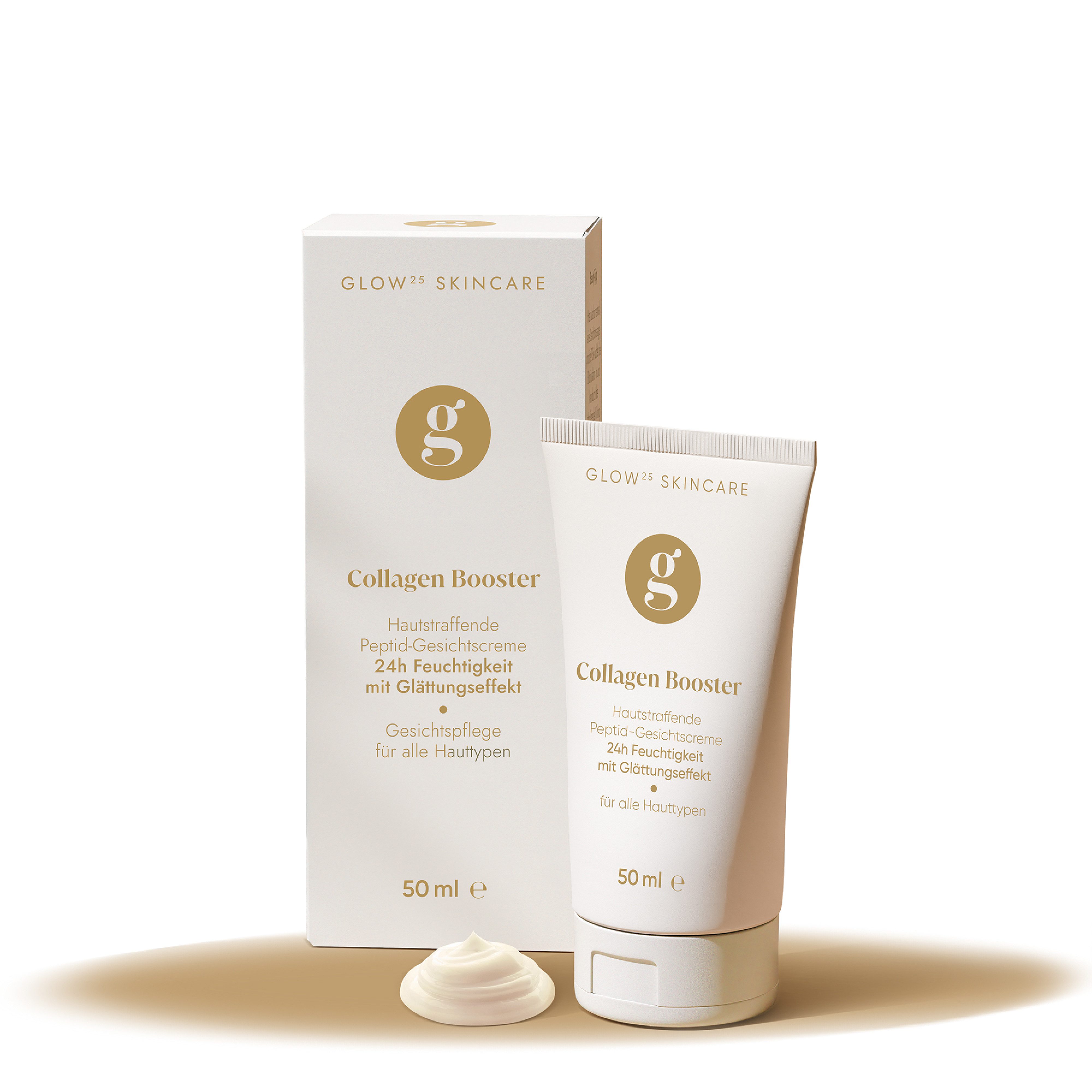 Glow25 Anti-Aging-Creme Kollagen Creme [50 ml] mit Hyaluronsäure und Vitamin C
