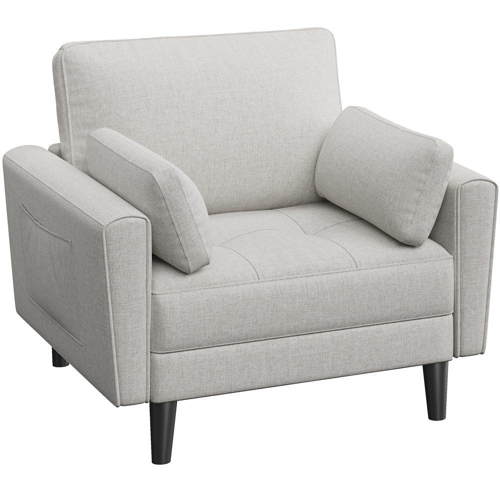 Yaheetech Sofa, 1 Sitzer Loungesofa Einzelsofa günstig online kaufen