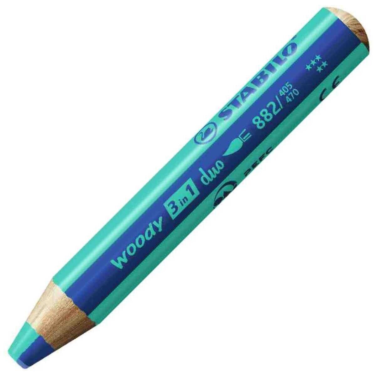 Buntstift Woody 3 in 1 Duo