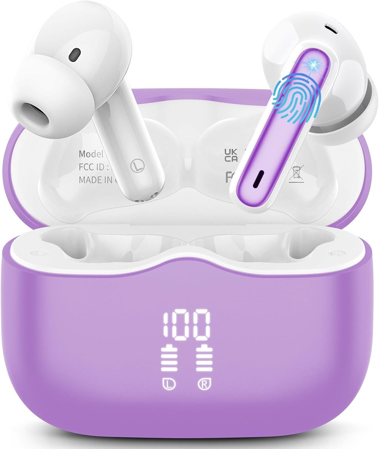 Bluetooth Kopfhörer 5.4 In Ear mit ENC und 40H Akku In-Ear-Kopfhörer