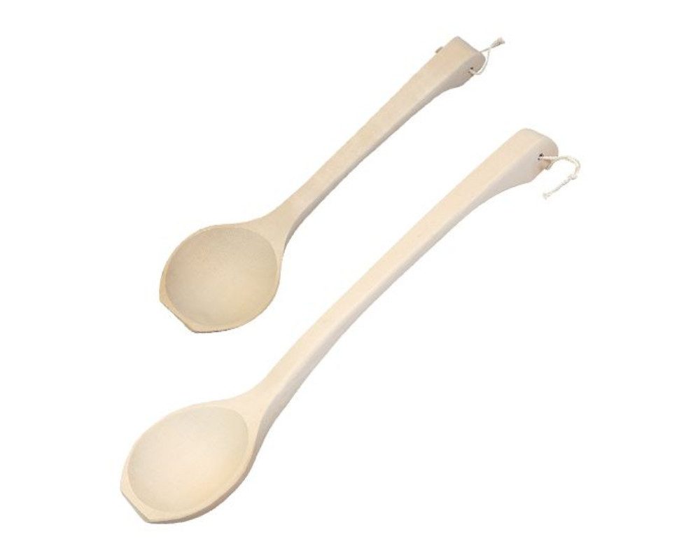 Finnsa® GmbH Schöpfkelle Löylykelle Finnische Sauna Aufguss-Kelle Standard kurz 35 cm lang