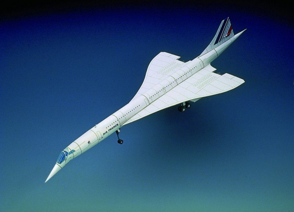 Aue Verlag Modellbausatz Concorde