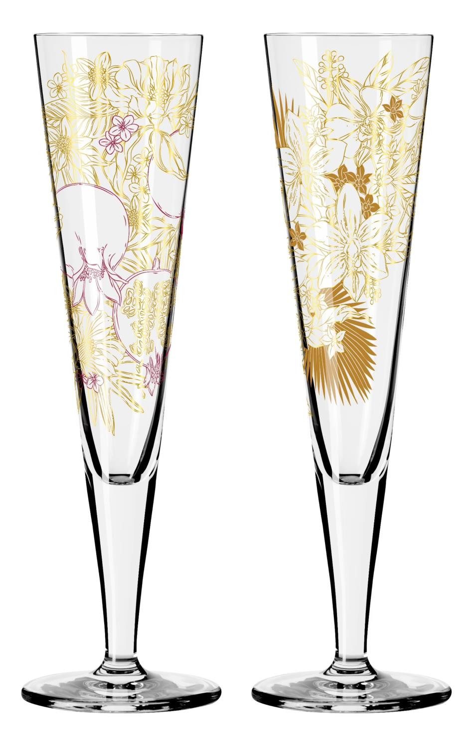 Champagnerglas GOLDNACHT