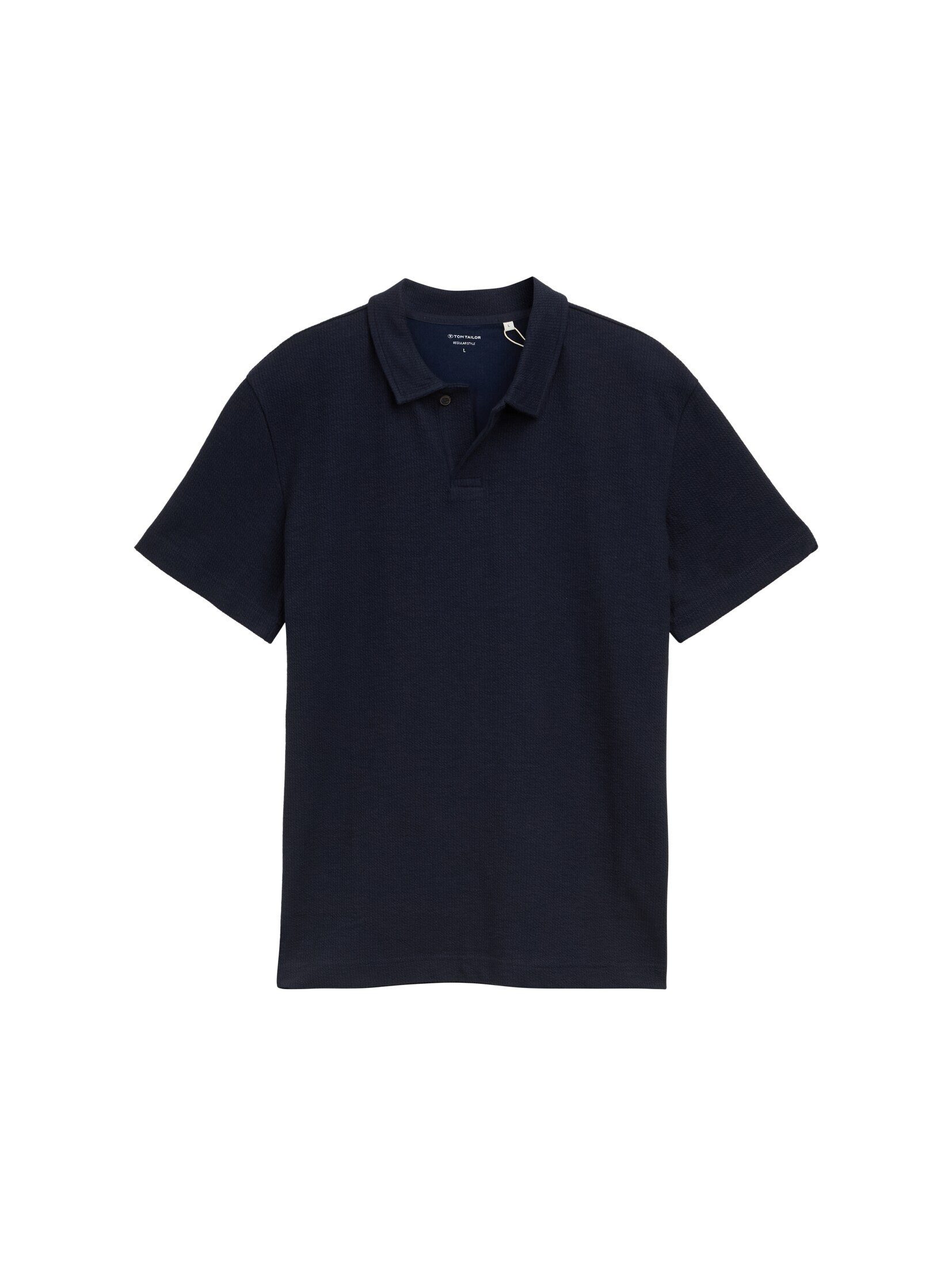 TOM TAILOR Poloshirt Ripp Poloshirt mit günstig online kaufen