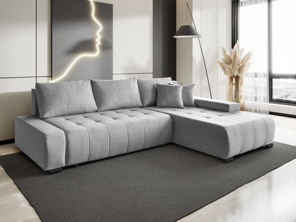 Beautysofa Ecksofa DRACO mit Schlaffunktion und günstig online kaufen