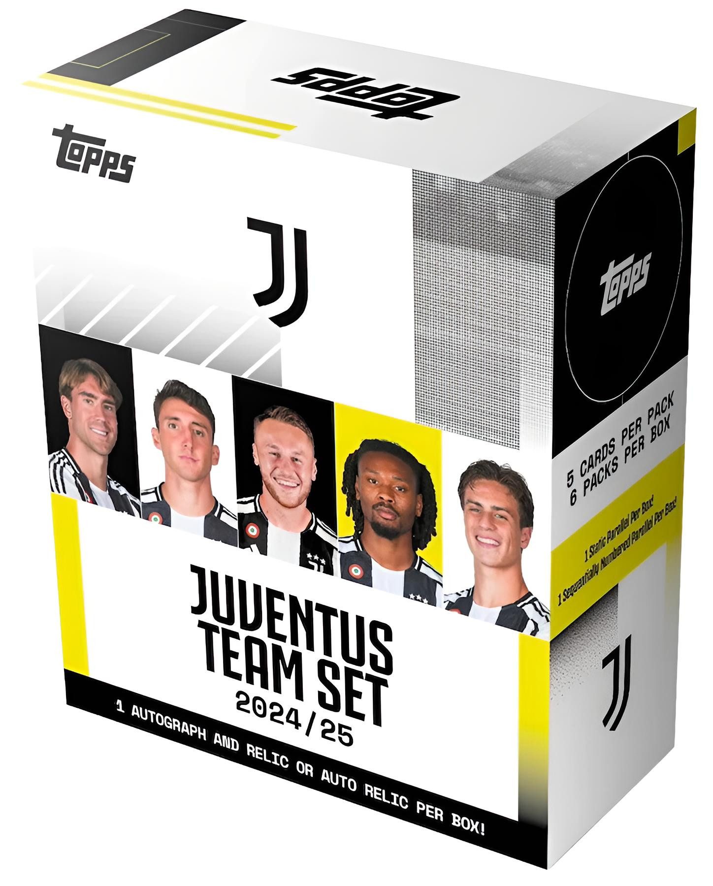 Topps/Merlin Sammelkarte 2024-25 Topps Juventus Team Set