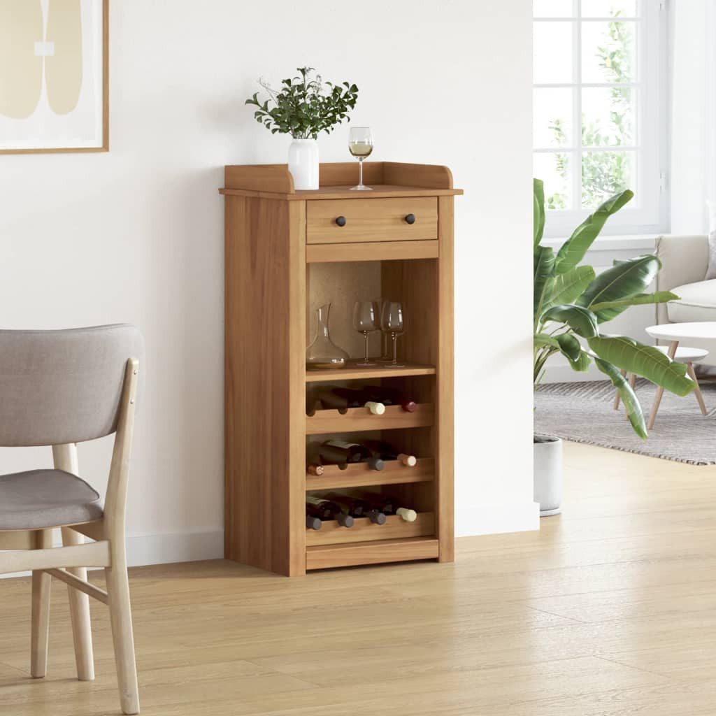 vidaXL Barschrank Weinschrank PANAMA 57x40x111,5 cm Massivholz Kiefer