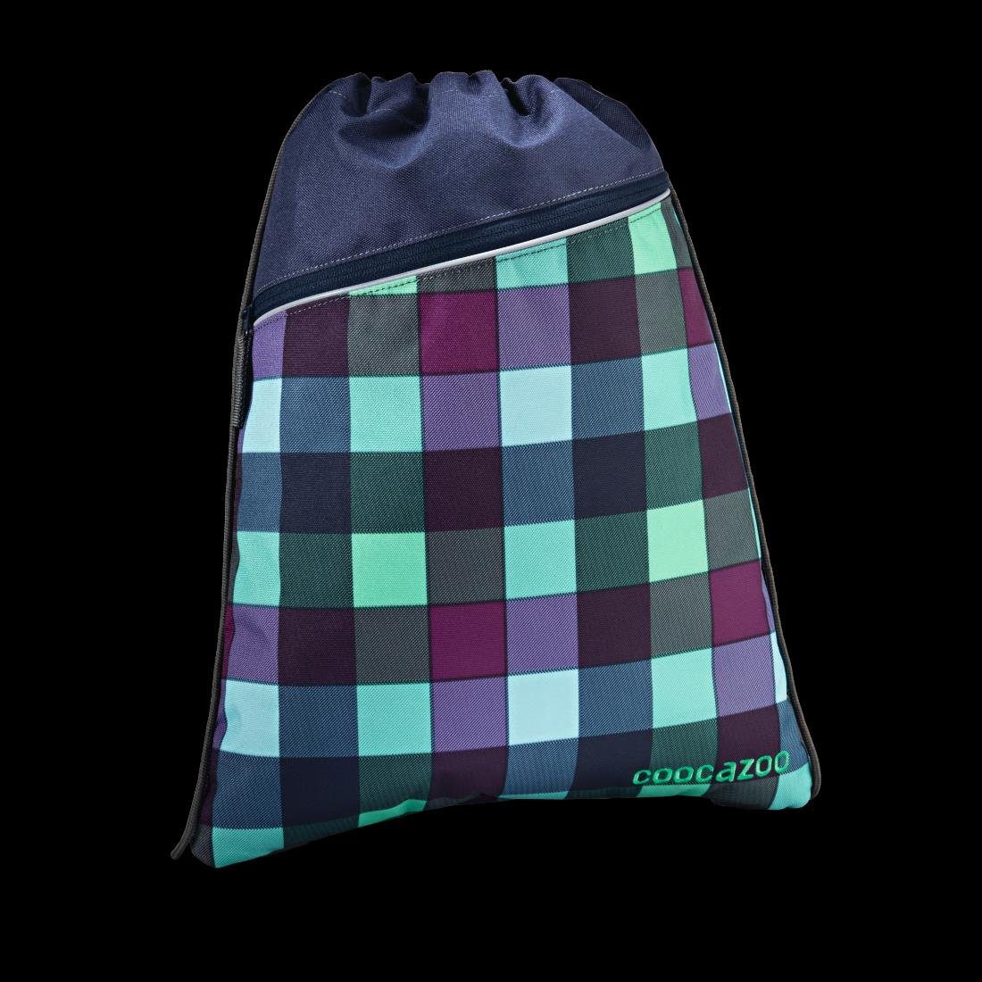 Coocazoo purple coocazoo Turnbeutel-Rucksack, district green RocketPocket Turnbeutel